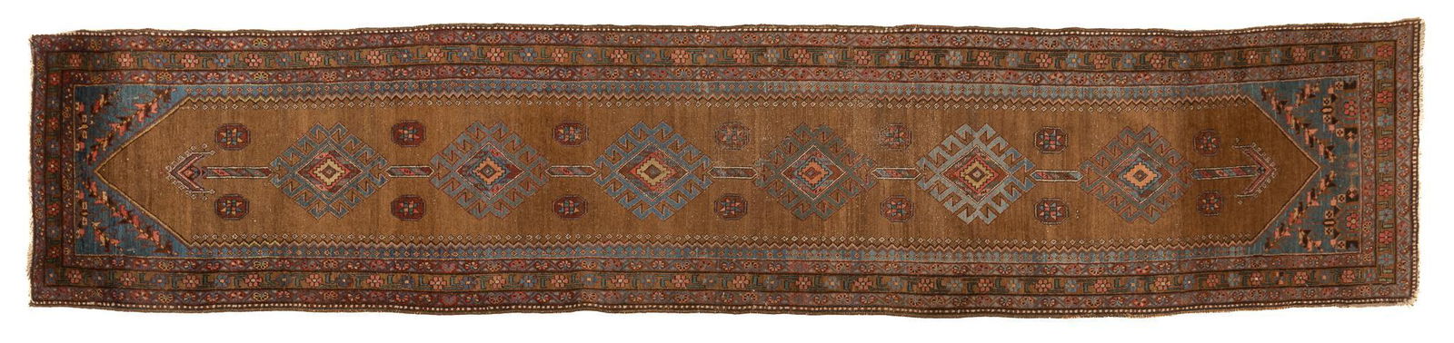 Handwoven Estate Rug, 14 ft. 4 in. x 2 ft. 9 in. (1 of 3)