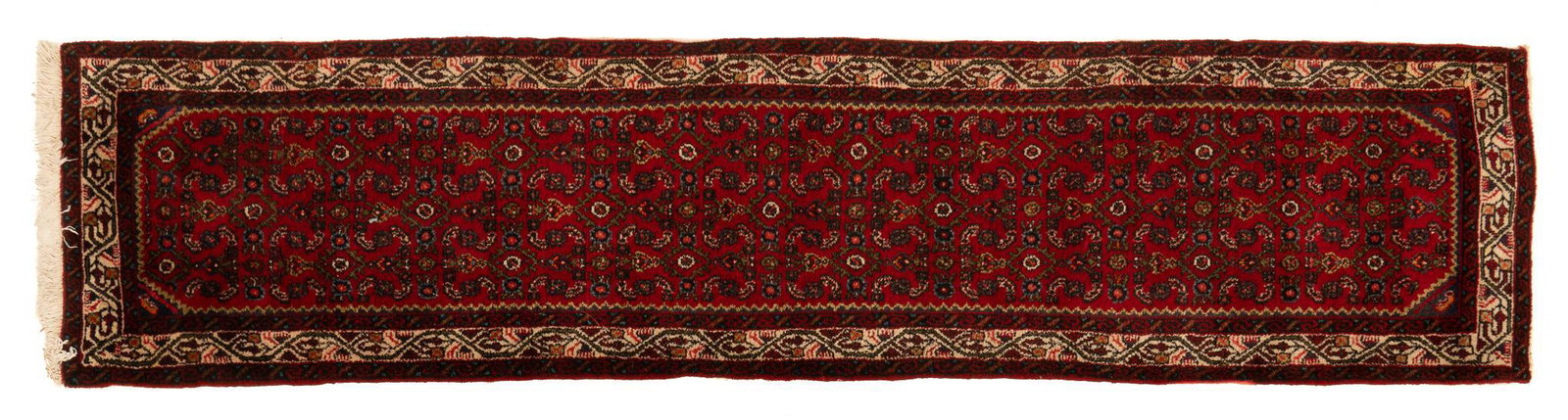 Handwoven Rug Runner: Handwoven rug runner We happily provide seamless shipping services on everything we sell. Please email us at shipping@vogtauction.com or call 210-971-5750 for more information.