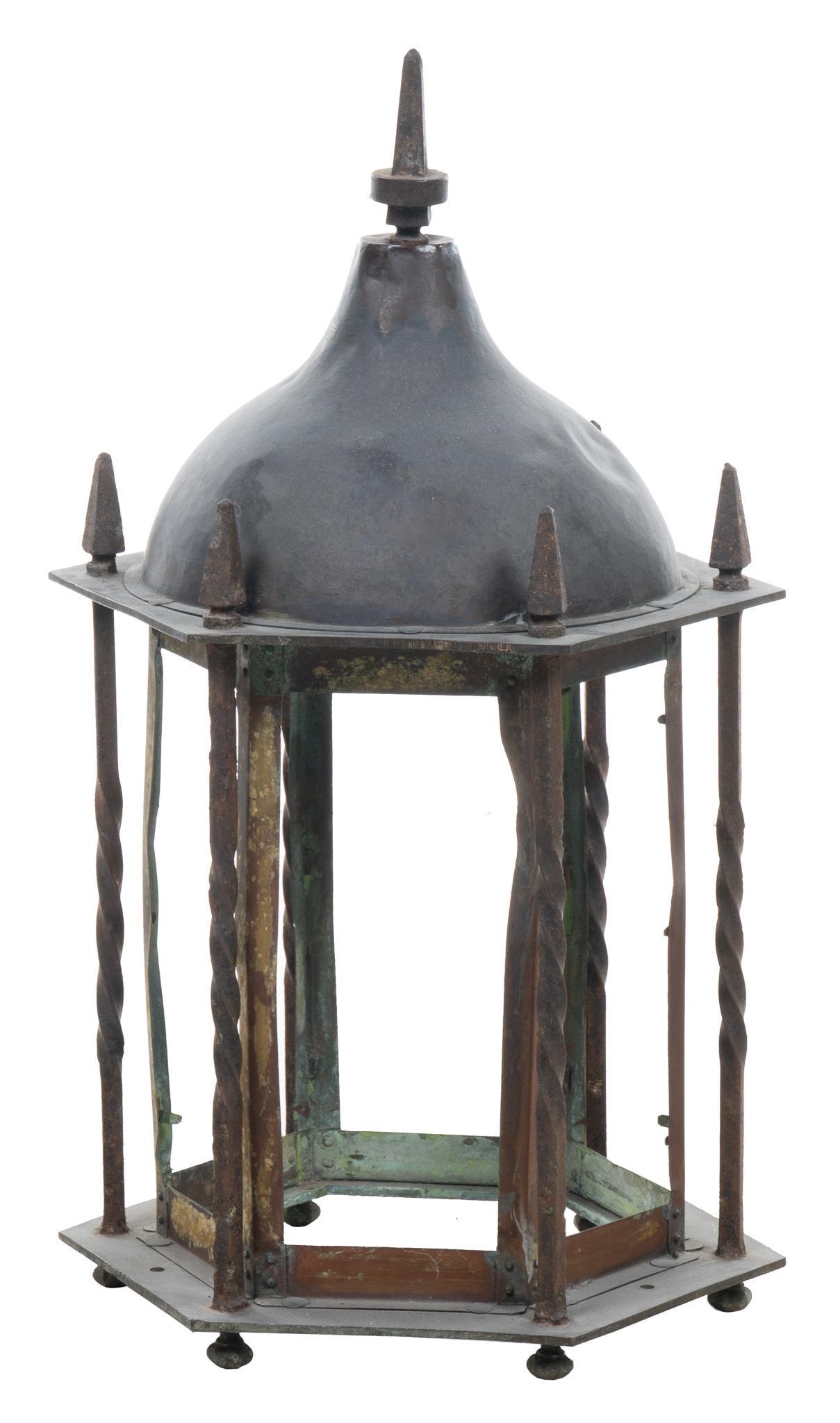 Iron Hanging Light Fixture (1 of 4)