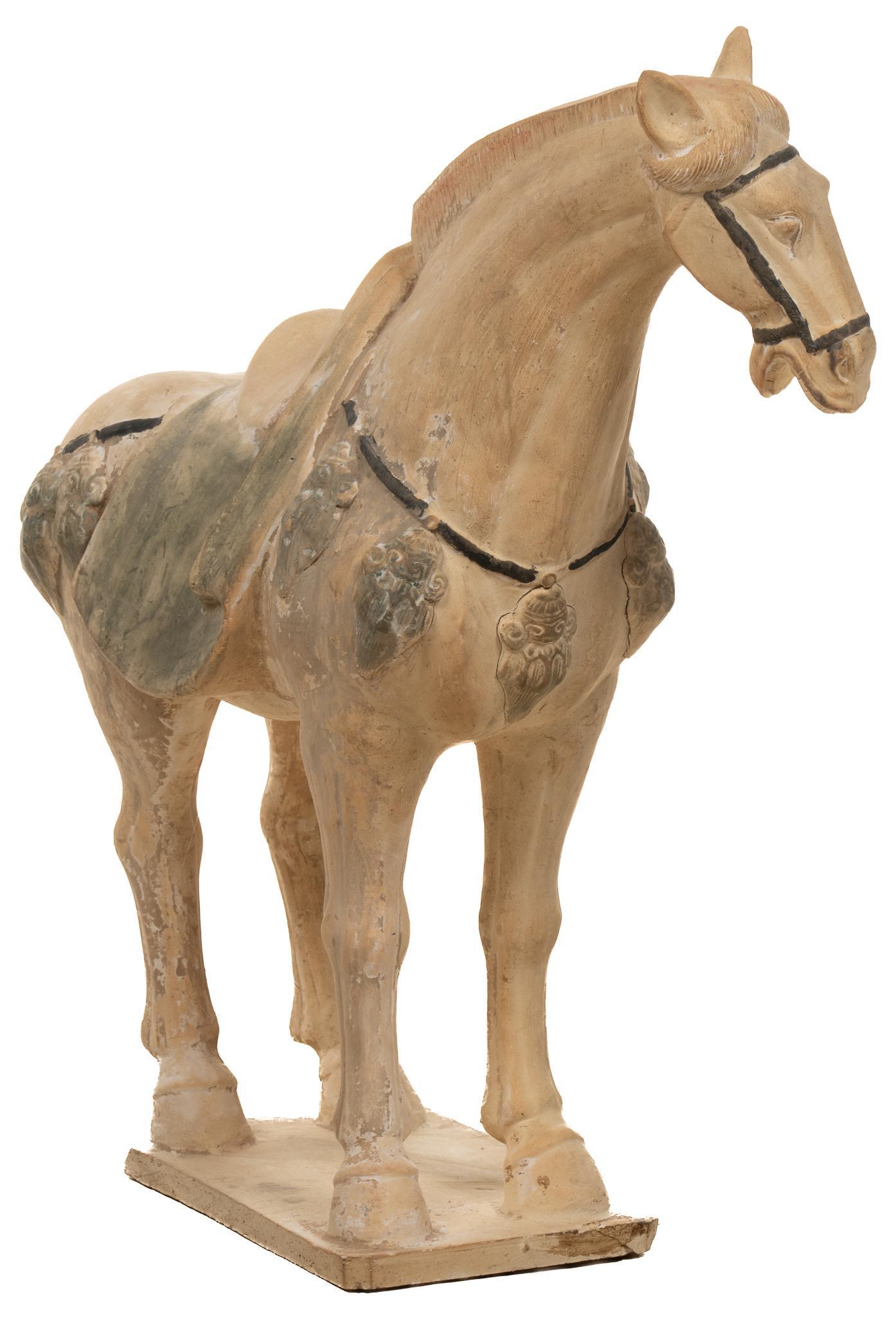 Plaster Horse Sculpture (1 of 4)