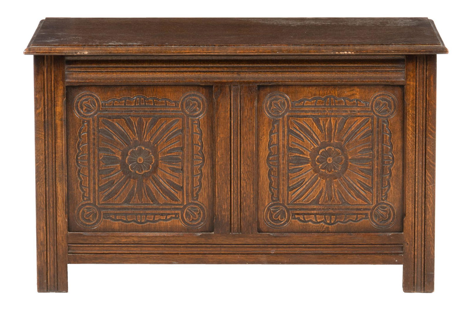 English Oak Blanket Chest (1 of 5)
