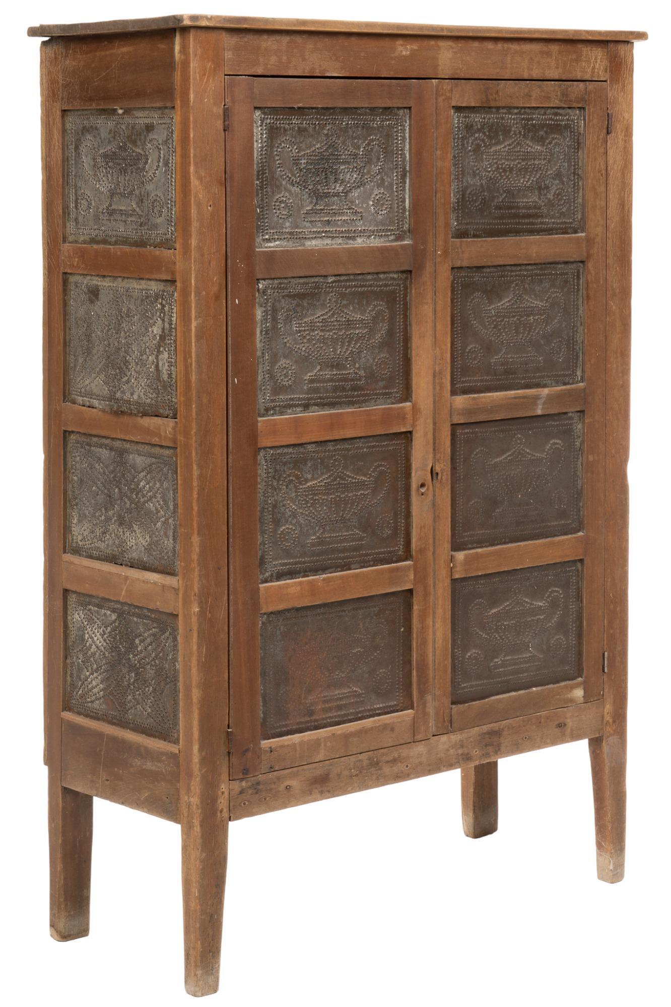 Vintage Punched Tin Pie Safe (1 of 10)