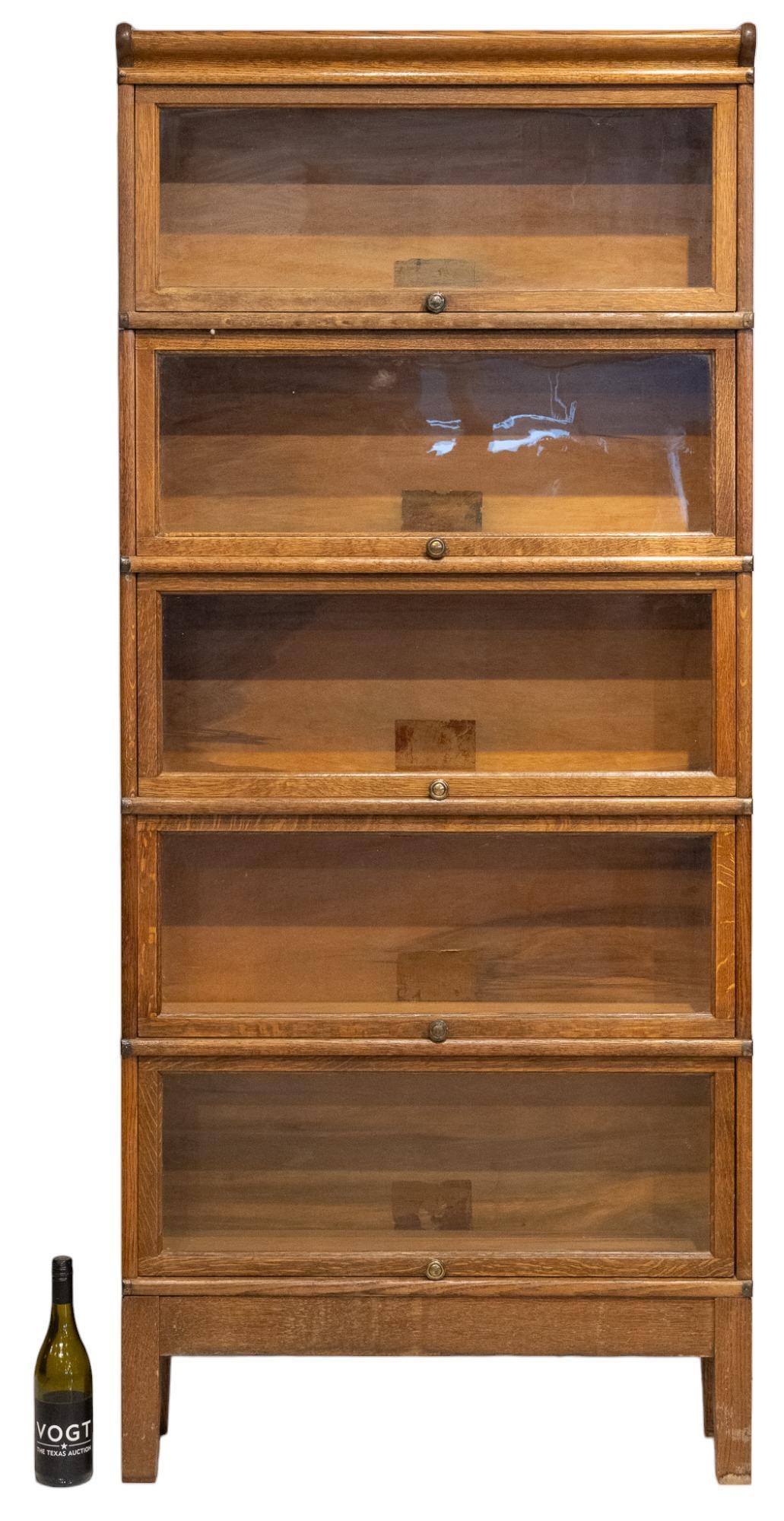 Vintage 5 Tier Stacking Bookcase (1 of 5)