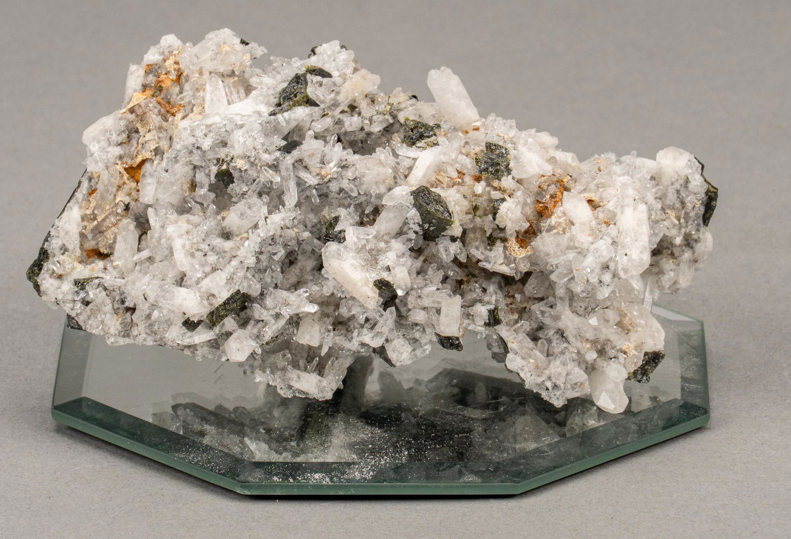 Epidote and Quartz Crystal (1 of 4)