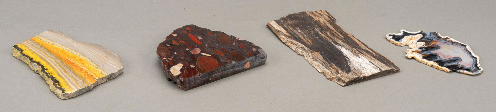 Assortment of (4) Multi-Colored Stone Slabs (1 of 4)