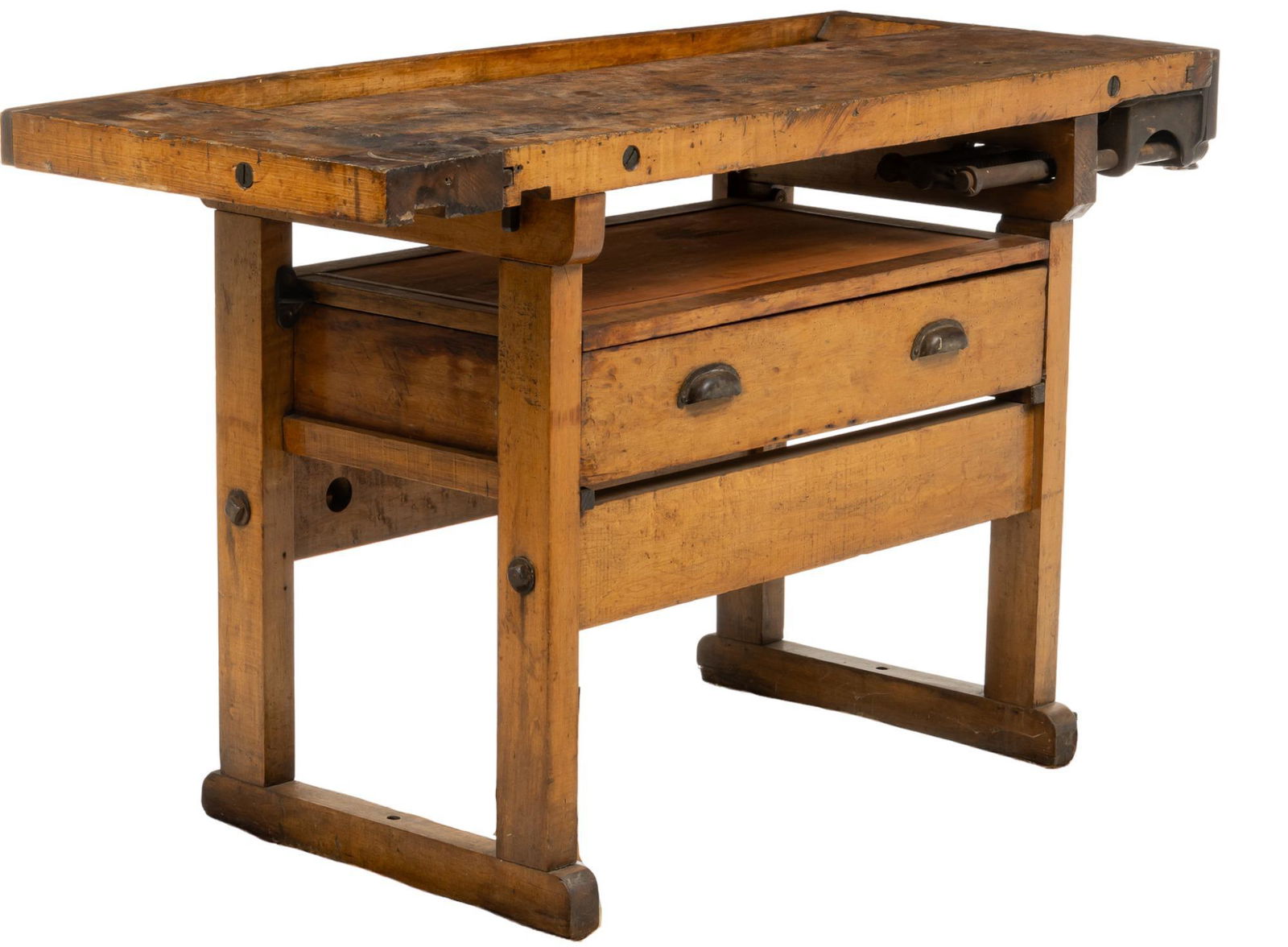 Rustic Carpenter's Workbench (1 of 10)