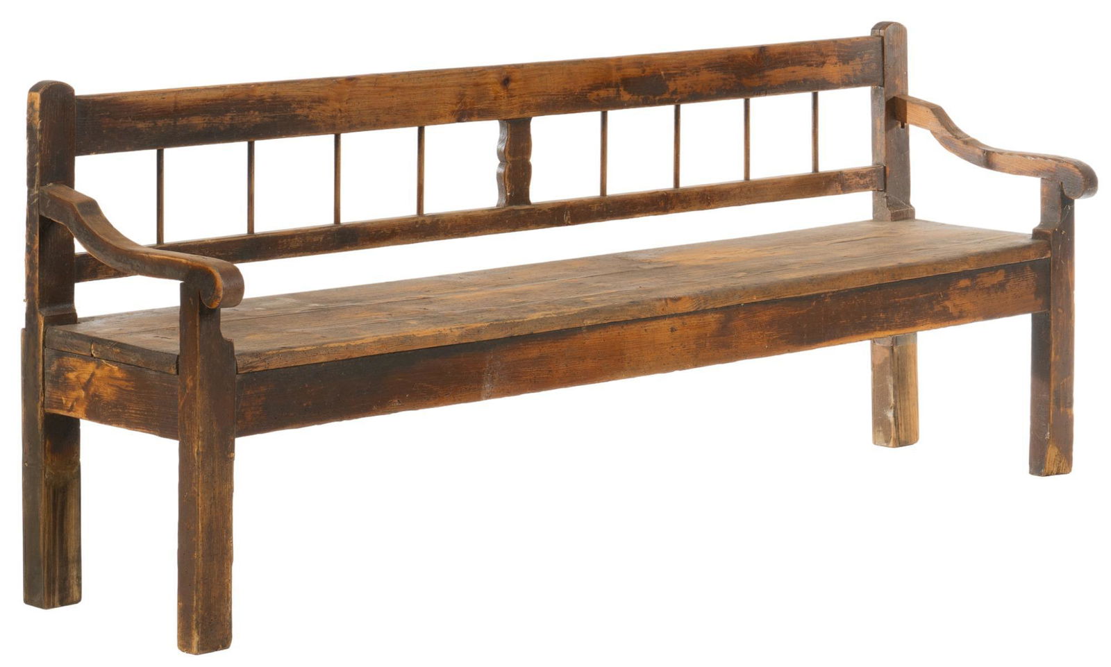 Farmhouse Painted Bench (1 of 4)