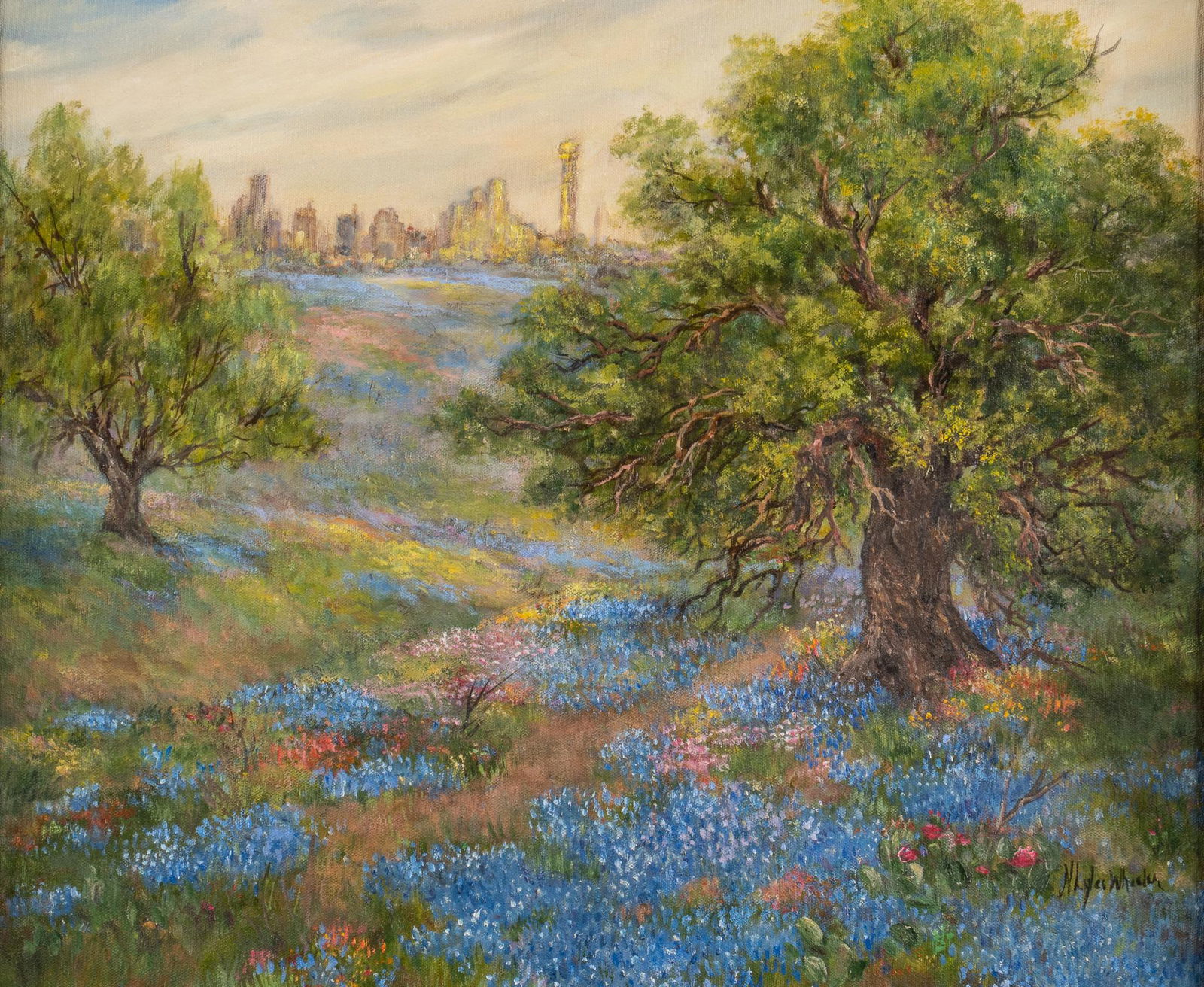 Nancy Lyles Wheeler, Dallas Skyline (1 of 4)