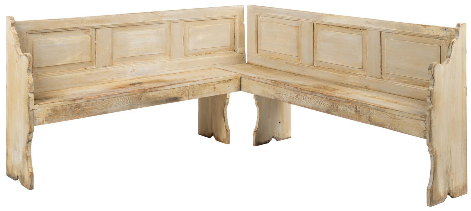 Rustic Corner Bench (1 of 8)