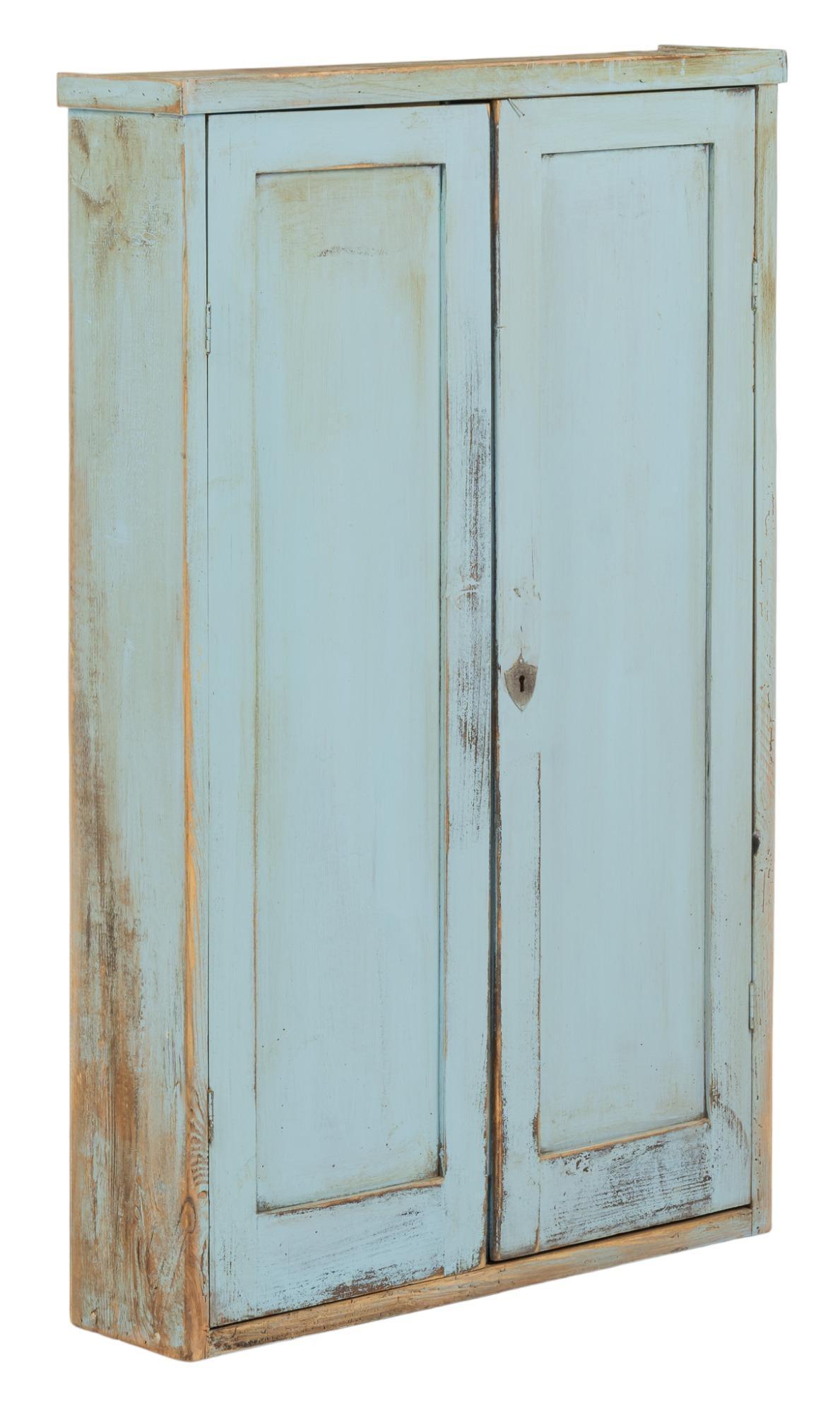 Painted Farmhouse Narrow Cabinet (1 of 6)