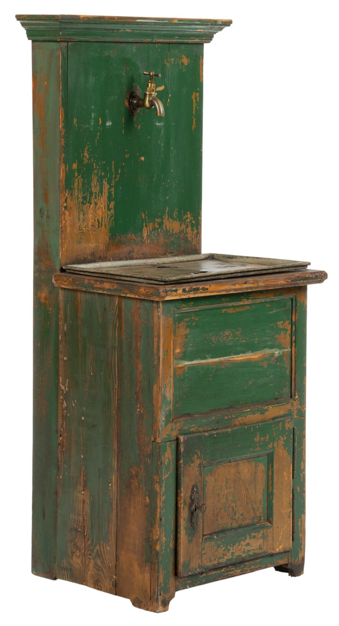 Rustic Painted Kitchen Auction