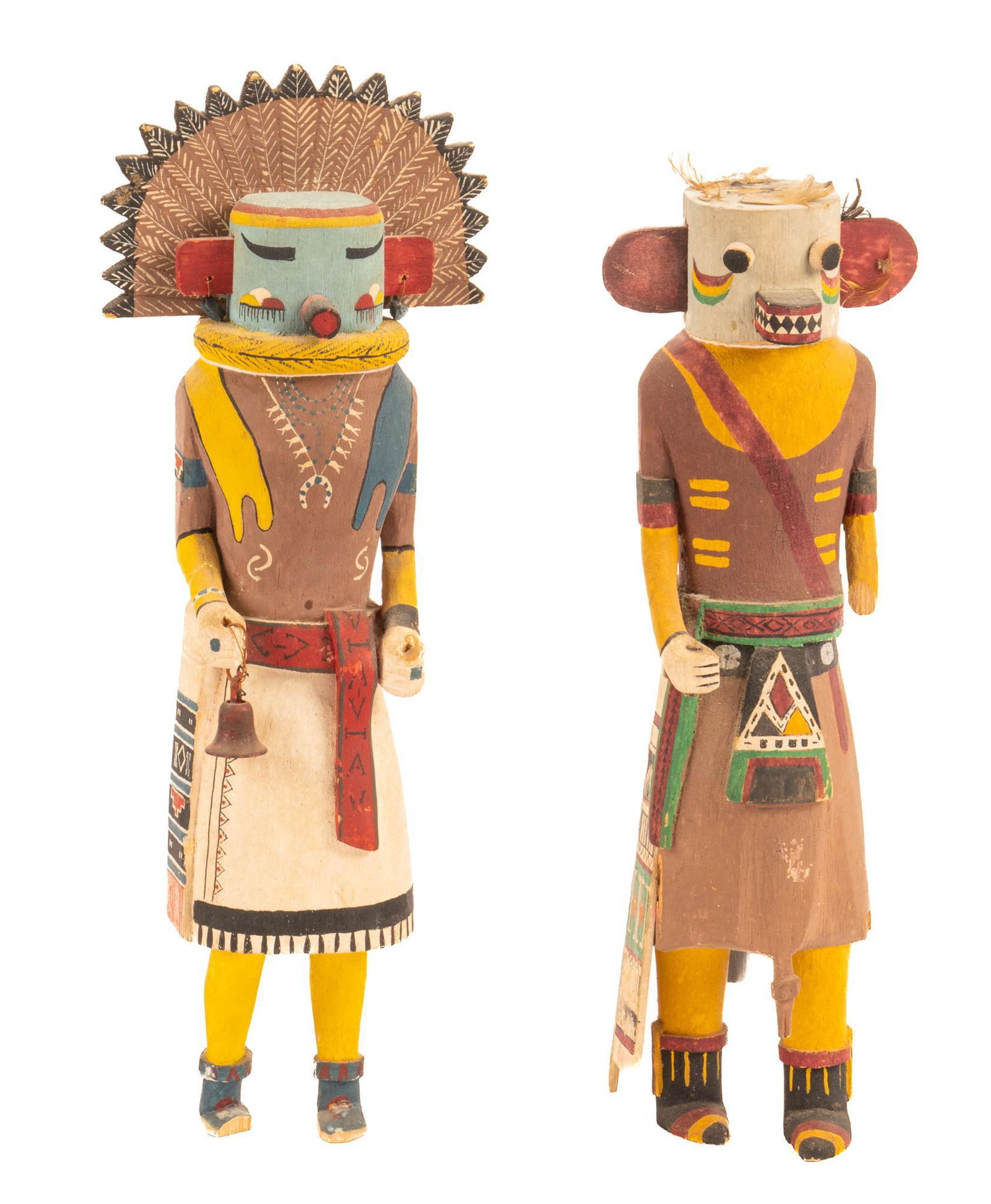 (2) Native American Kachina Dolls (1 of 4)