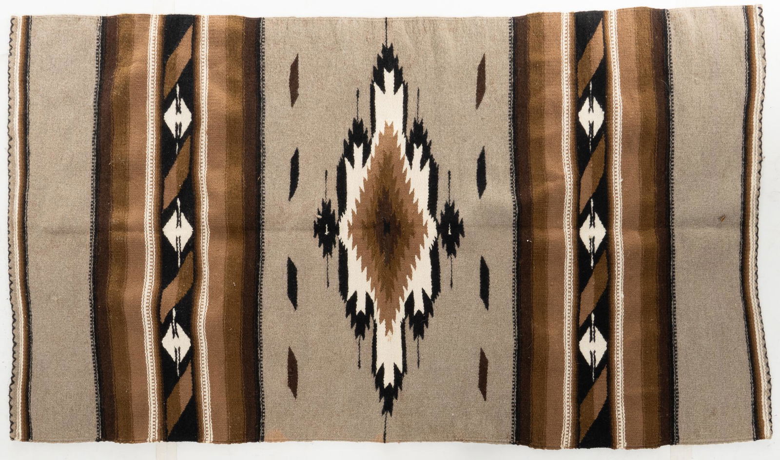 Southwestern Style Hand-Made Rug, 3 ft. 4 in. x 5 ft. 9.5 in. (1 of 3)