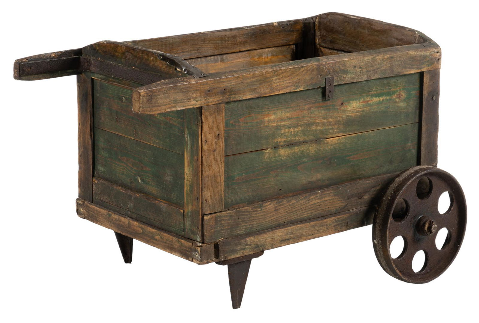 Rustic Wooden Cart Auction