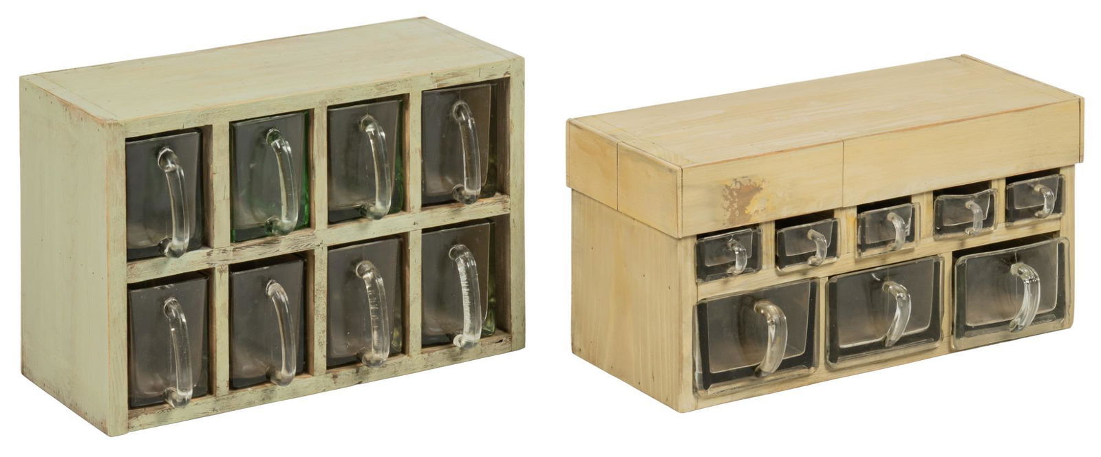 Pair of Apothecary Spice Drawers (1 of 6)