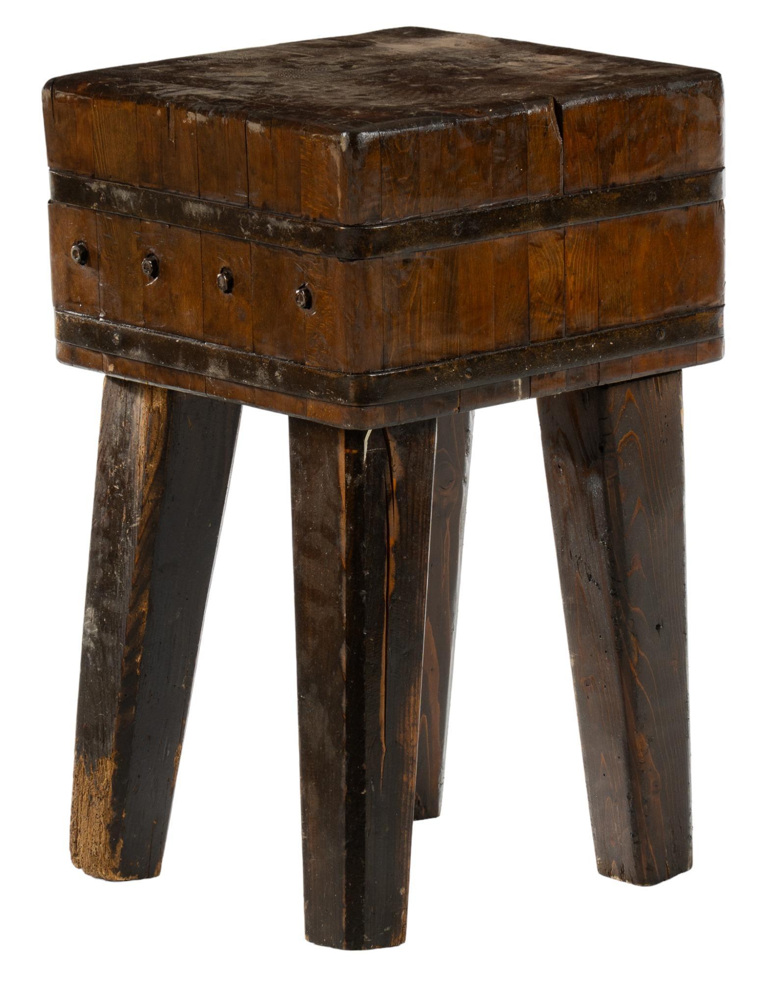 Rustic Butcher's Block (1 of 7)