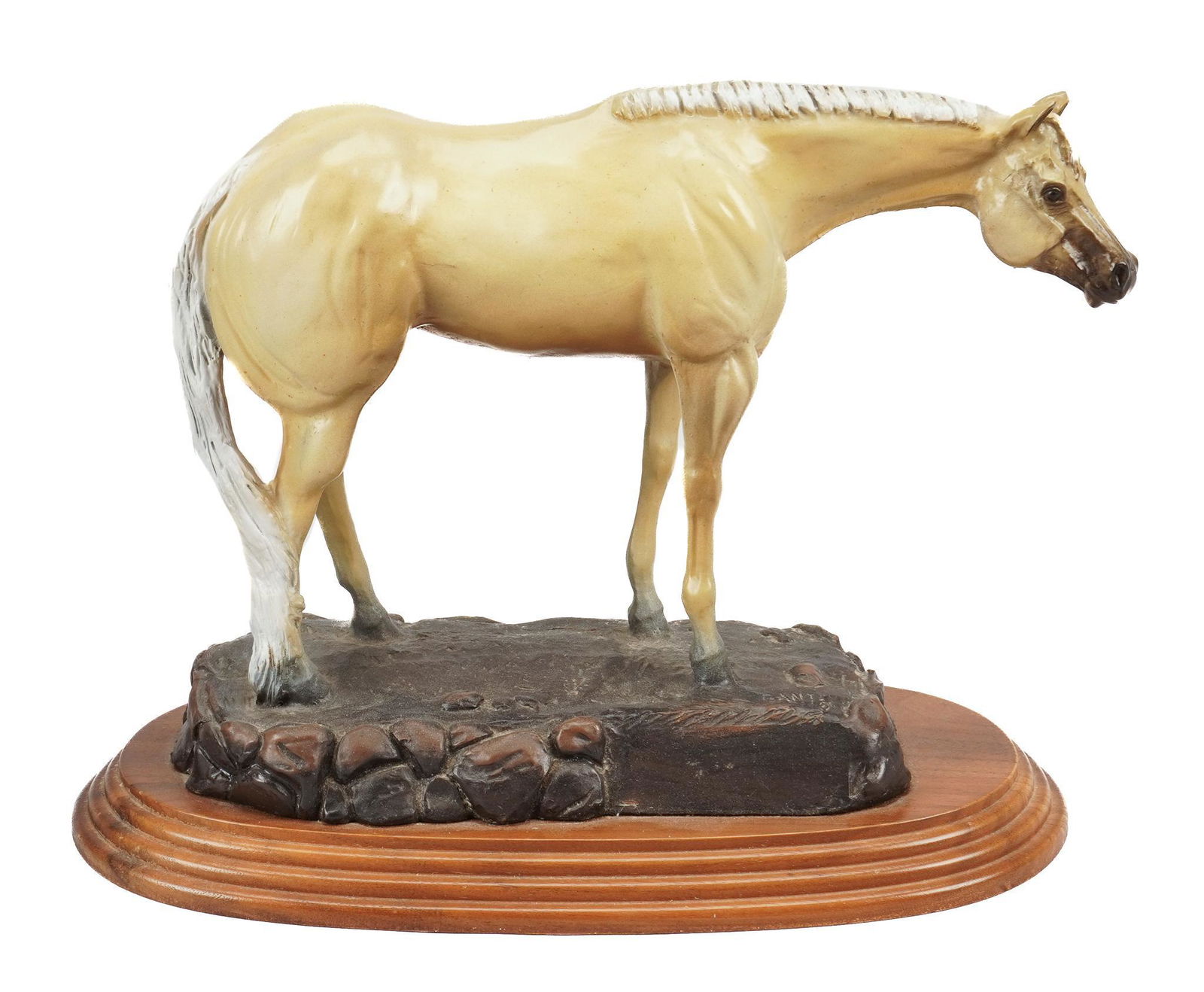 Clay Gant, Painted Horse Sculpture (1 of 6)