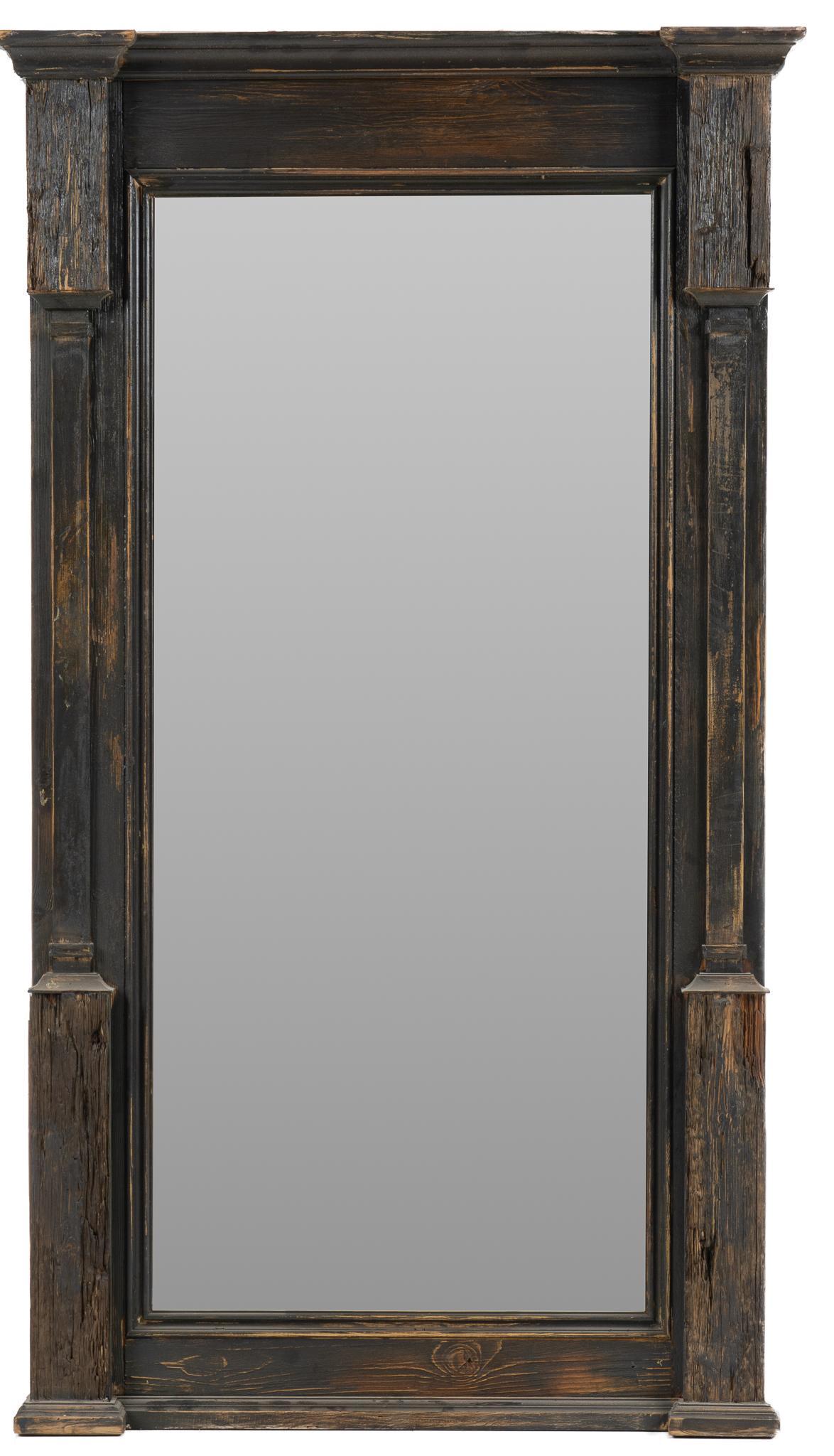 Rustic Painted Full Length Mirror (1 of 3)