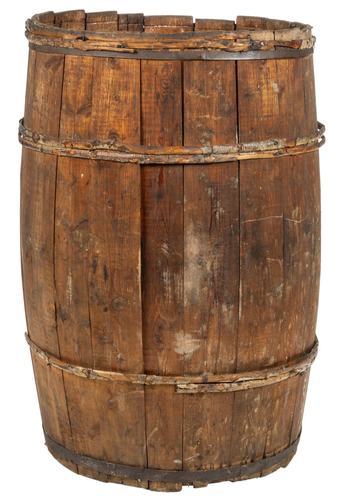 Large Storage Barrel (1 of 6)