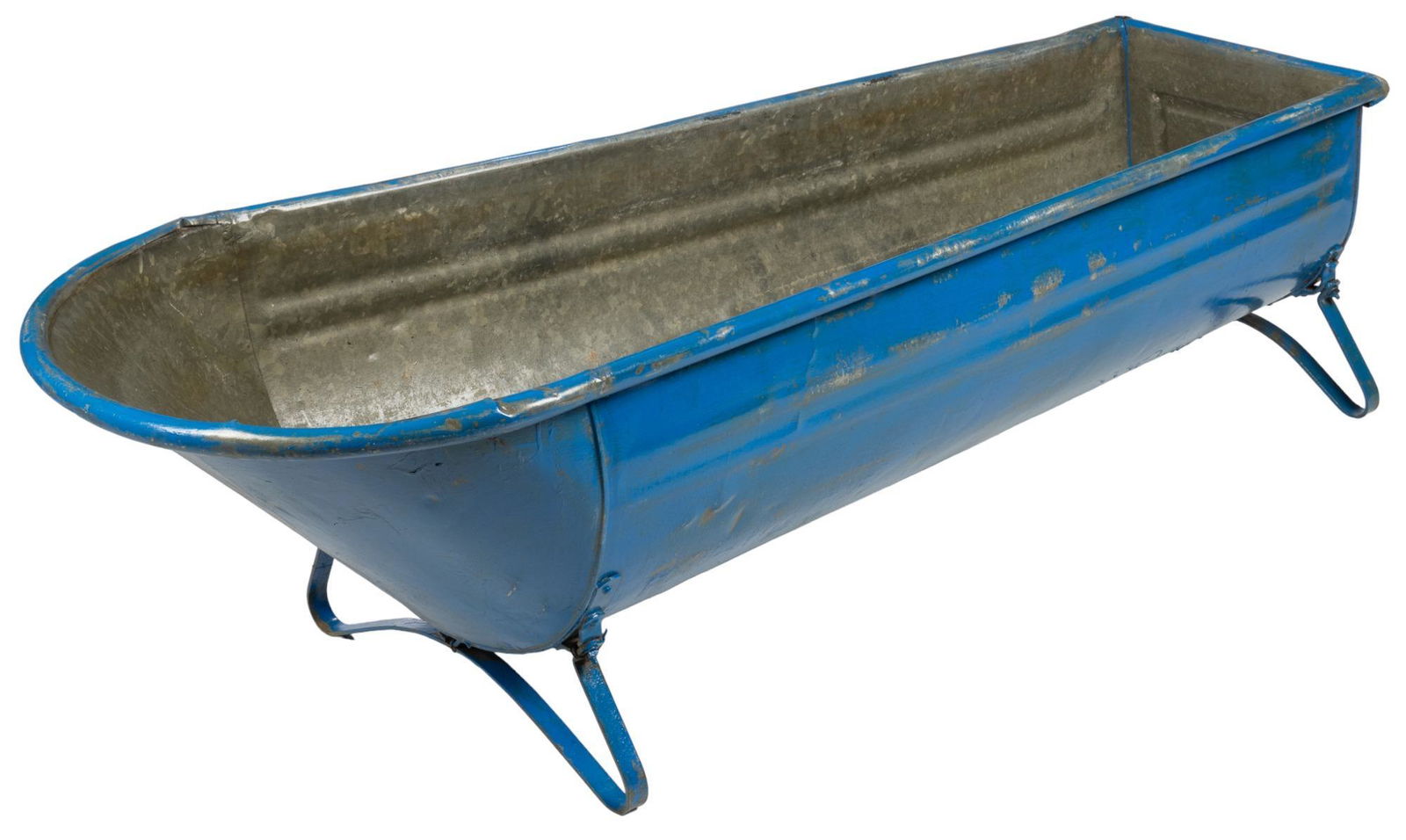Painted Galvanized Metal Washtub (1 of 6)