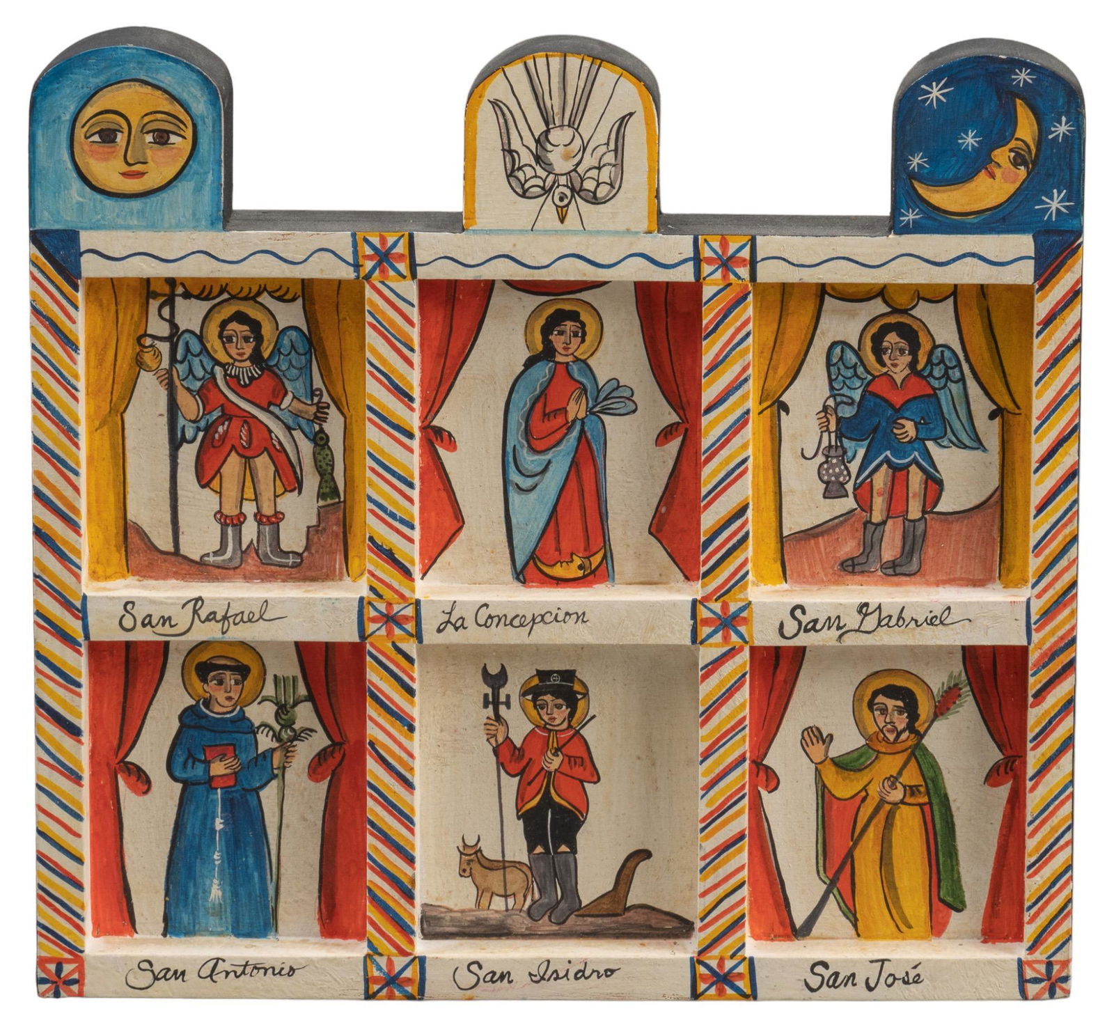 Marie Romero Cash, Hanging Altar Screen (1 of 6)