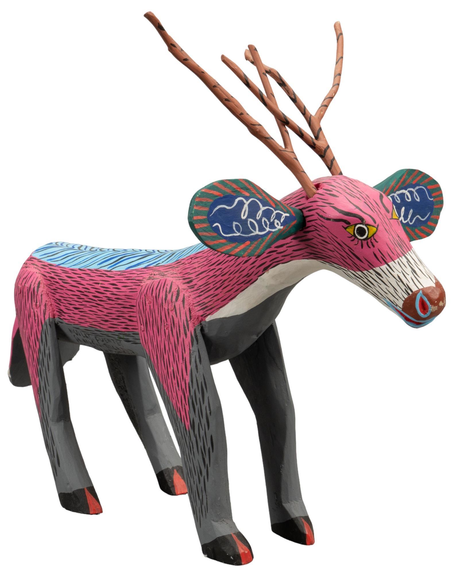 Nicolas Fuentes, Oaxacan Alebrije Folk Art Figurine (1 of 6)