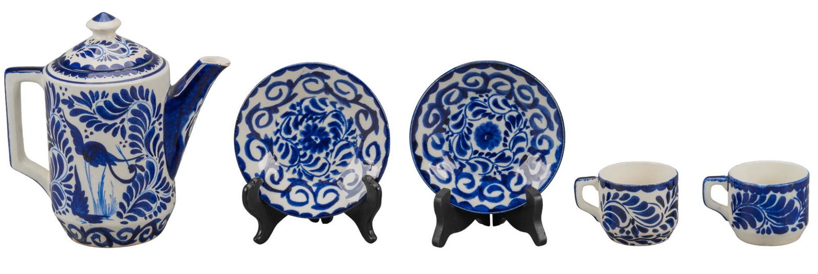 Anfora Puebla Blue Tea Set (1 of 6)