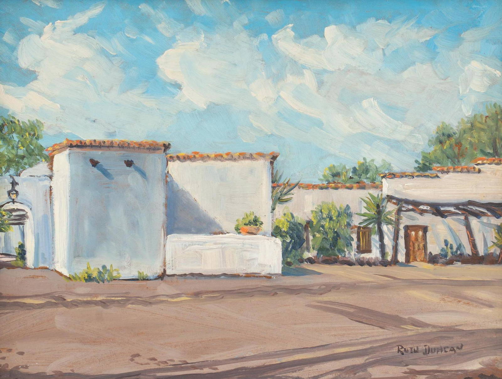 Ruth Duncan, "la Posta mesilla, New Mexico" Auction