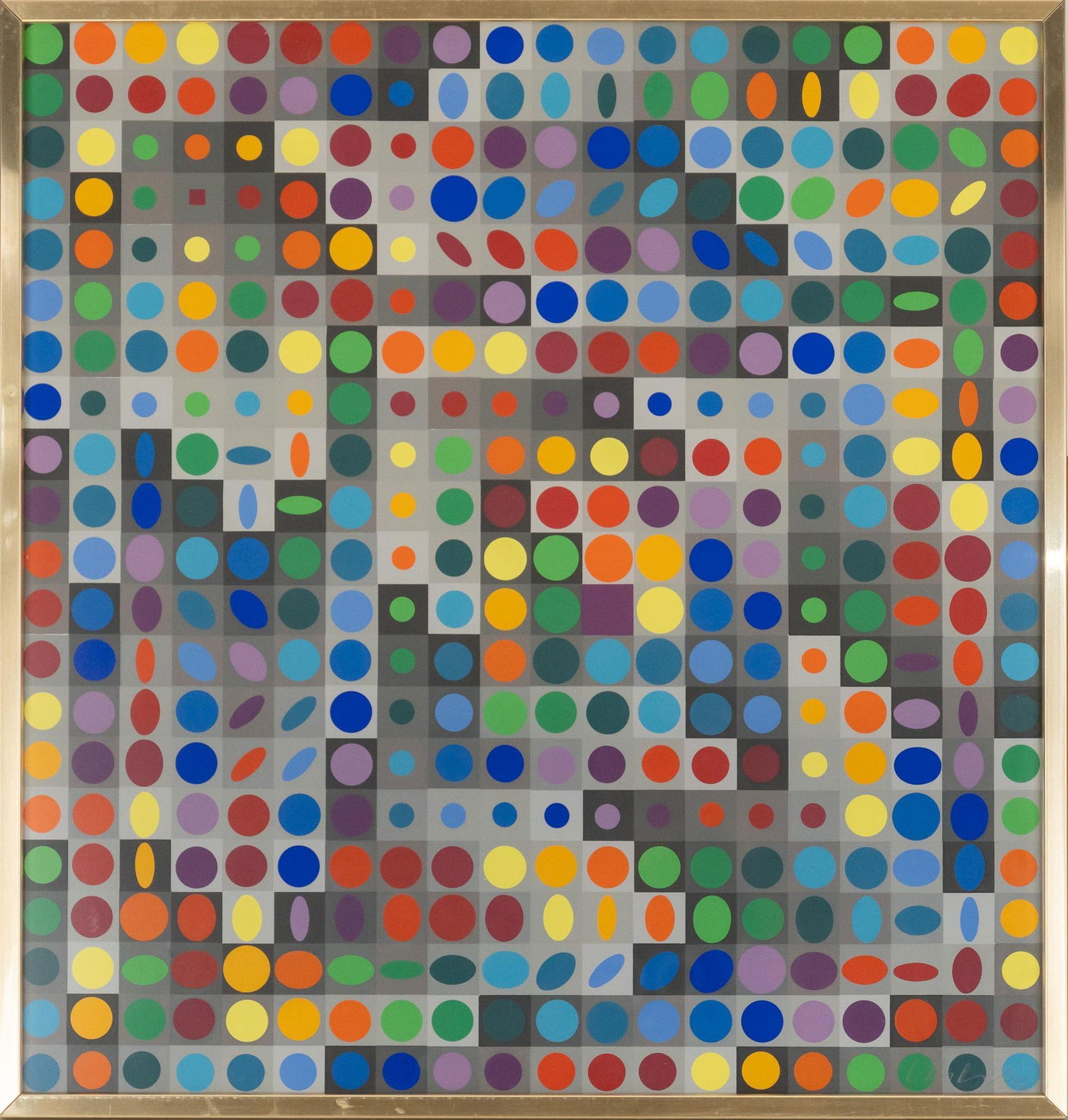 Victor Vasarely, "Planetary Folklore", 1964 (1 of 3)