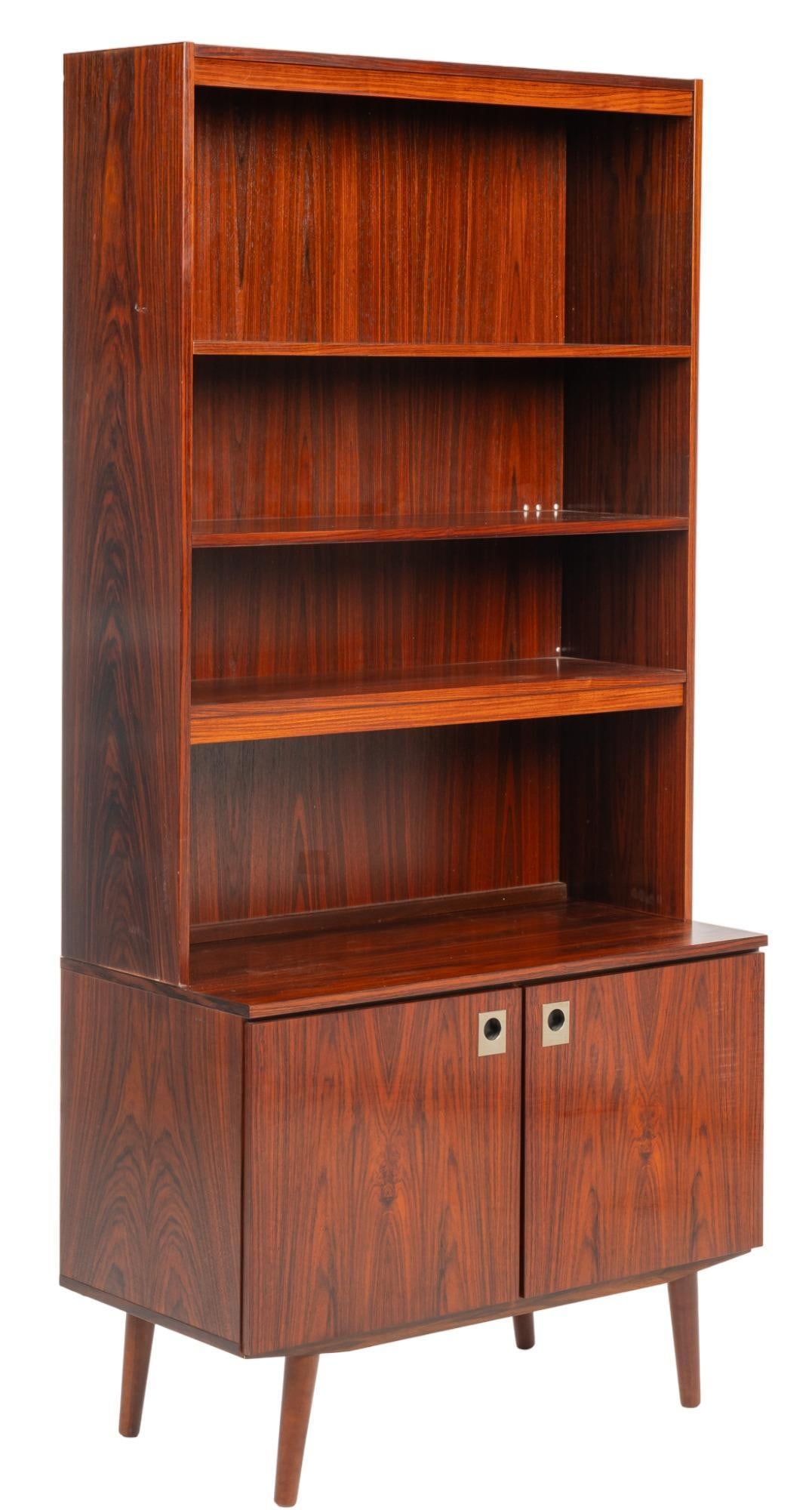 Danish Mid-Century Bookcase Credenza (1 of 5)