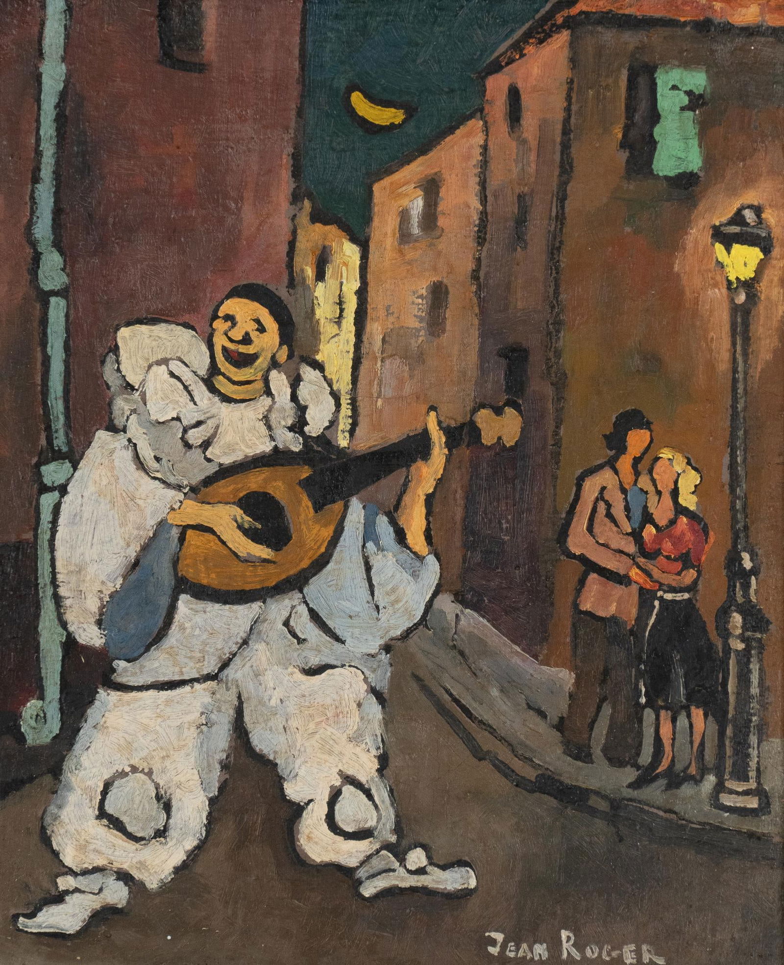 Jean Roger, Pierrot with Lute (1 of 4)