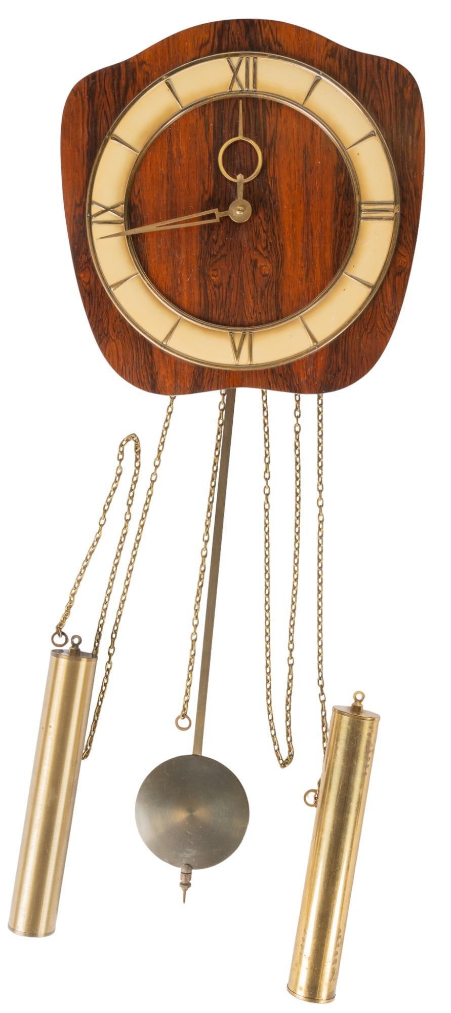 Danish Mid-Century Wall Clock (1 of 4)