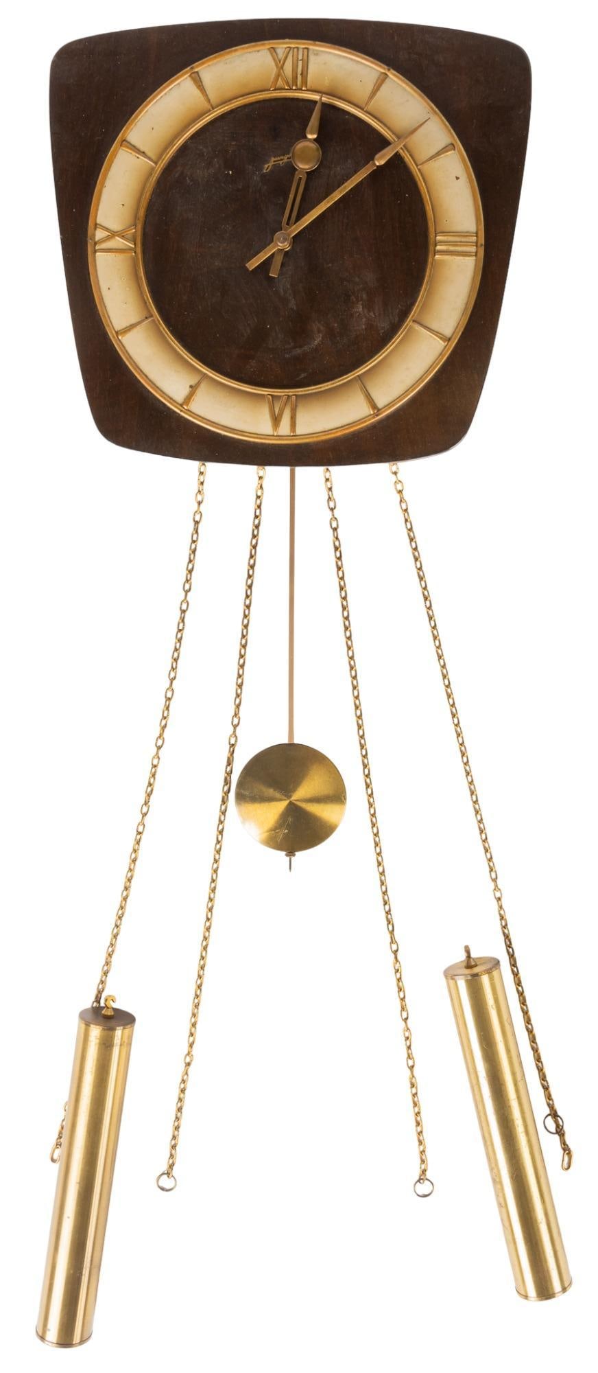 Danish Mid-Century Wall Clock (1 of 5)