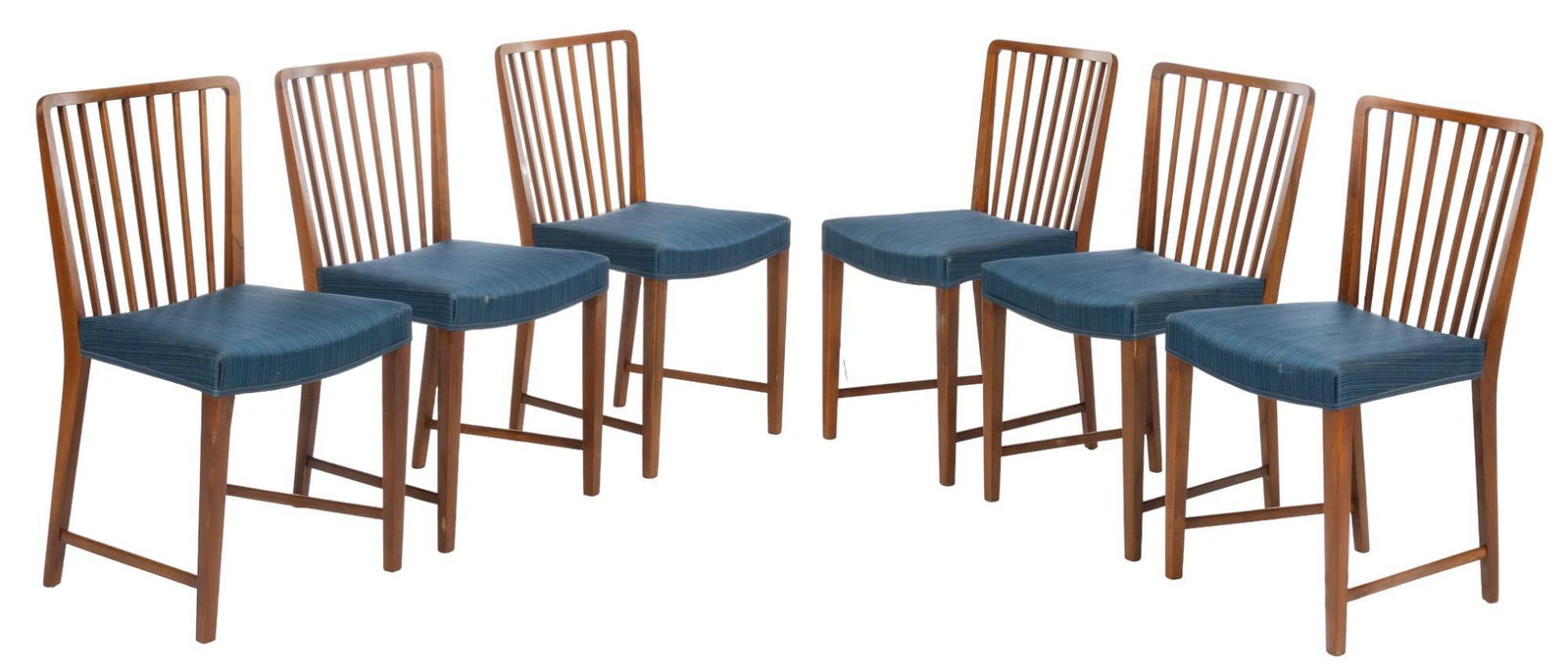 (6) Fritz Hansen (DMK) Mid-Century Chairs (1 of 8)