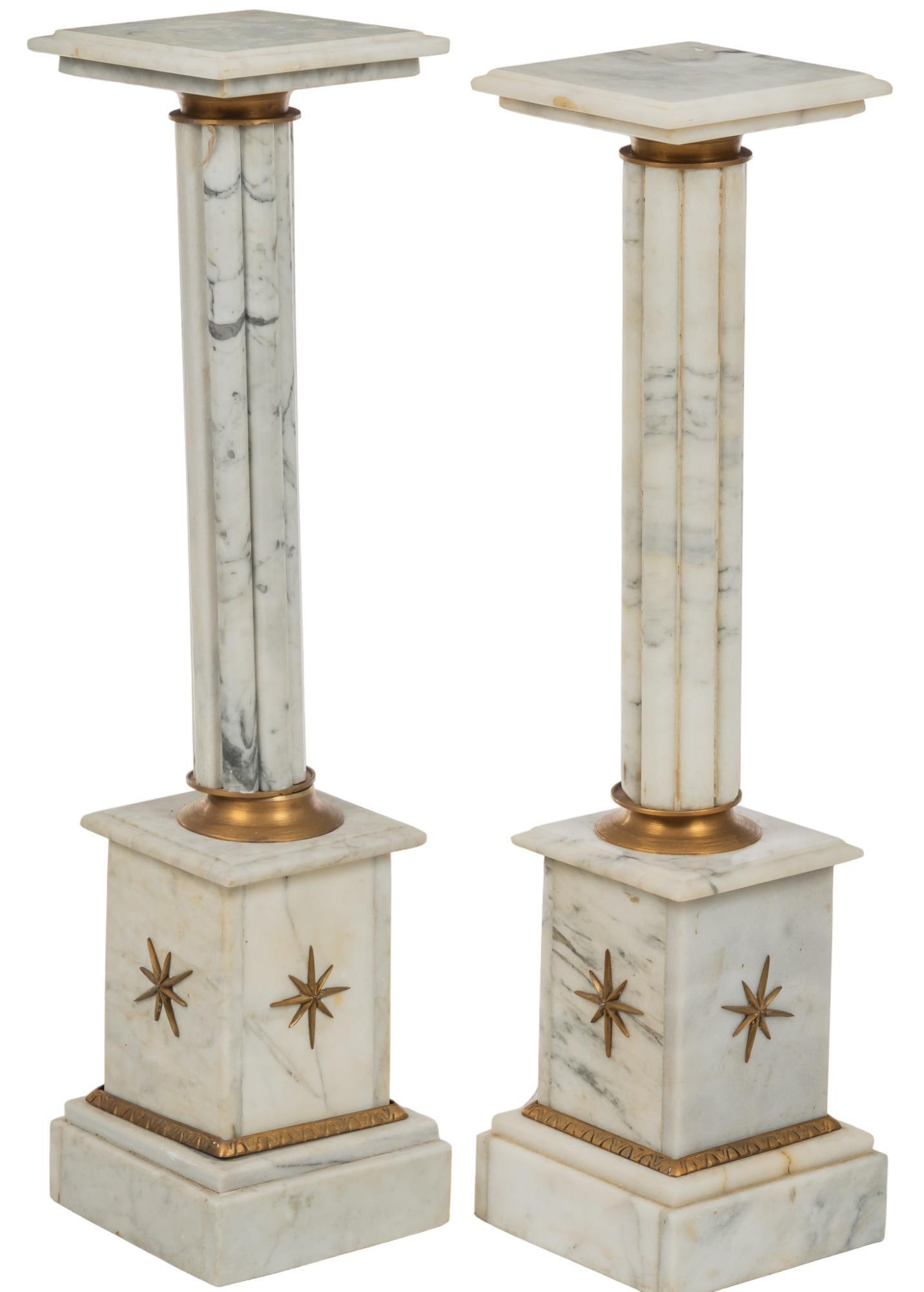 Pair of Marble Pillars (1 of 4)