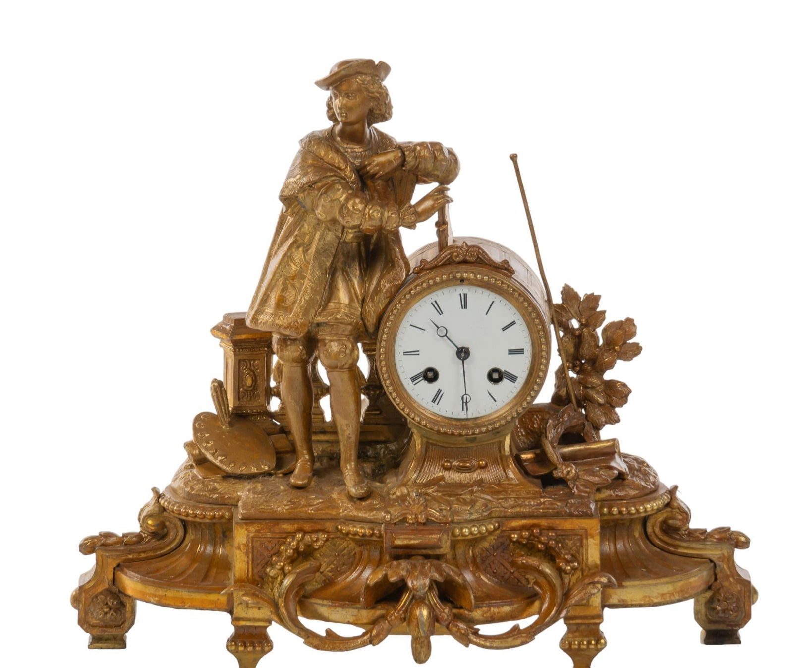 French Empire Style Mantel Clock (1 of 7)