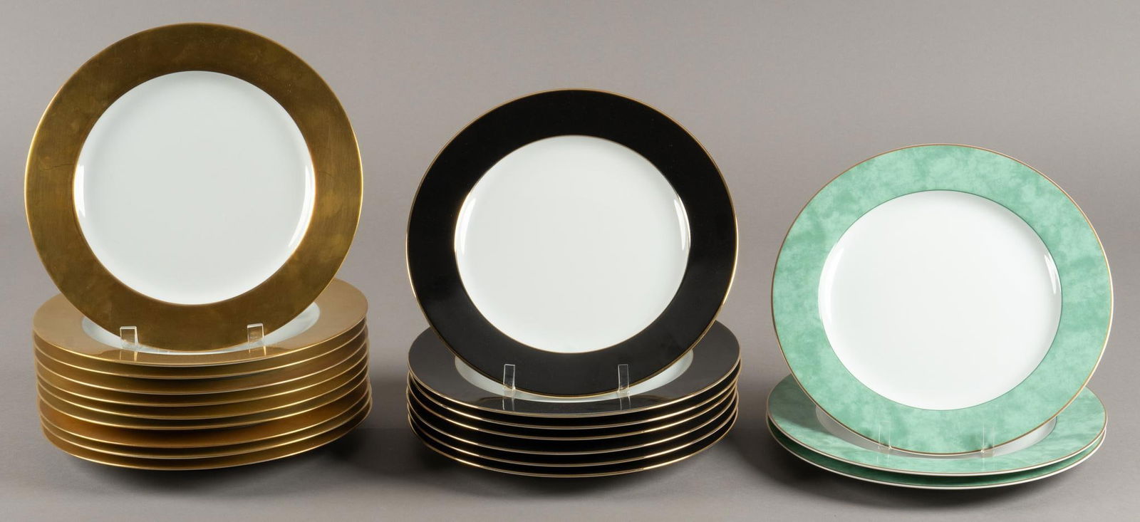 Collection of (20) Assorted Bernardaud Limoges (FRA) Chargers (1 of 7)