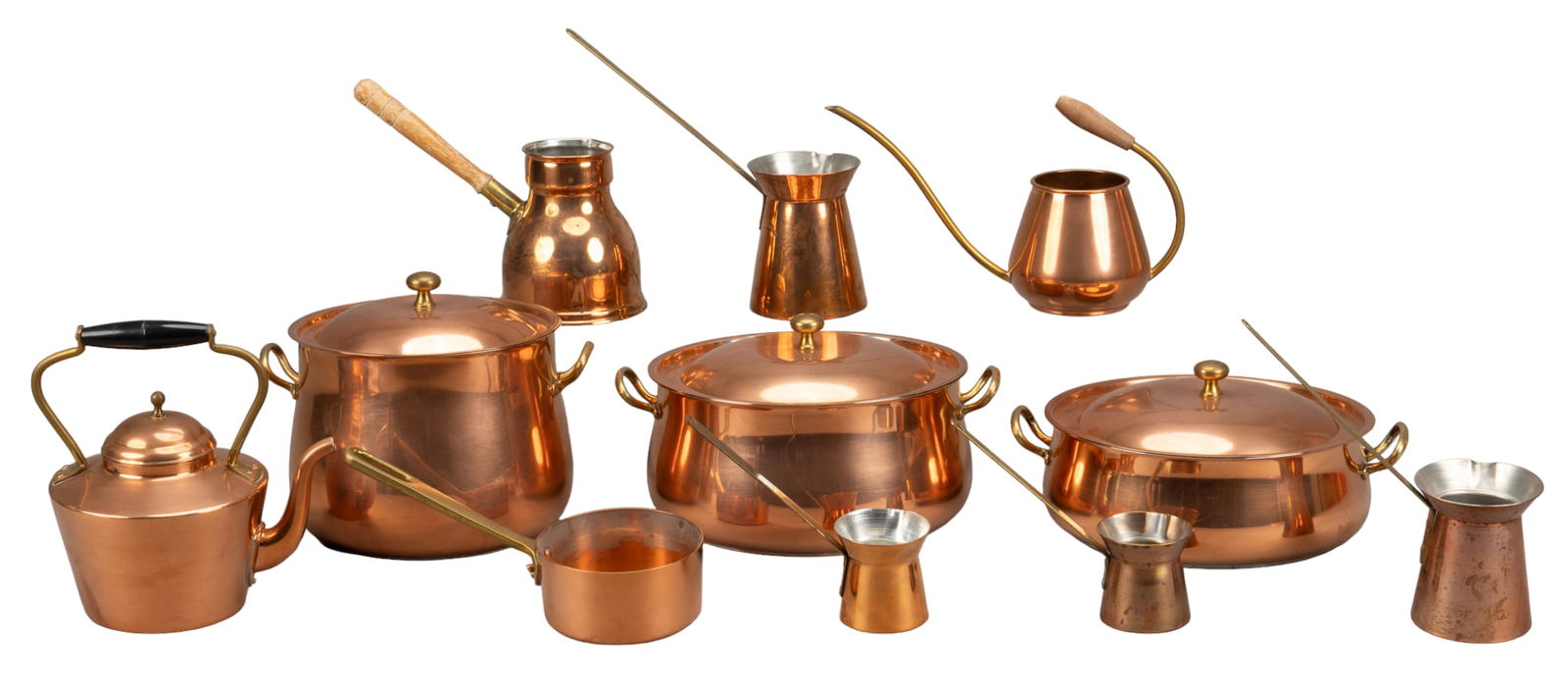 Assortment of (11) Copper Kitchenware (1 of 7)