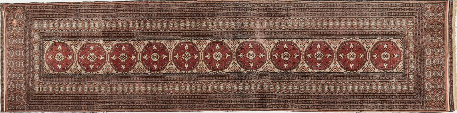 Handwoven Estate Rug, 10 ft. 10 in. X 2 ft. 7 in. (1 of 5)