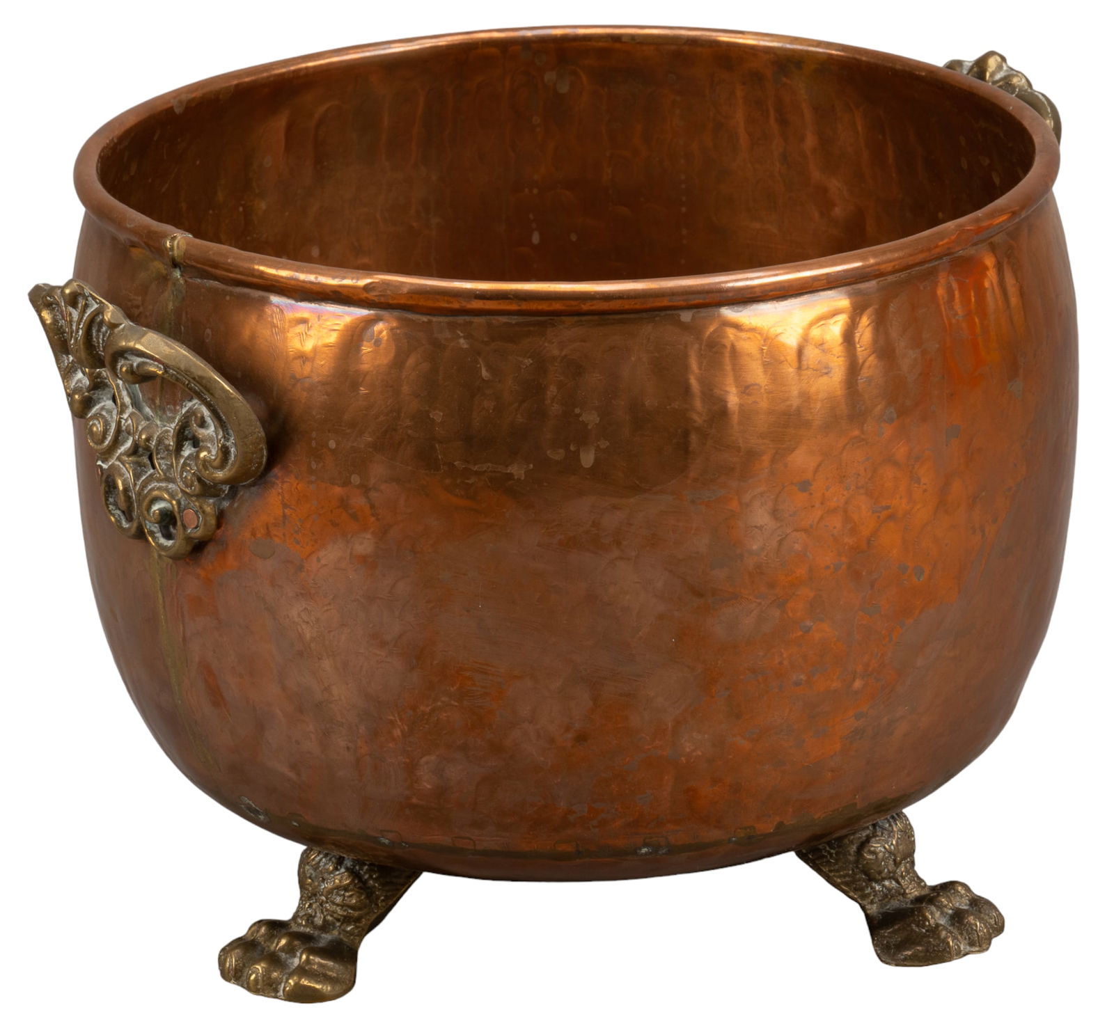 Hand-Hammered Copper Cauldron (1 of 6)