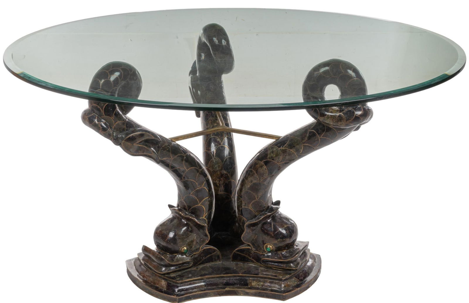 Italian Style Glass Table (1 of 7)