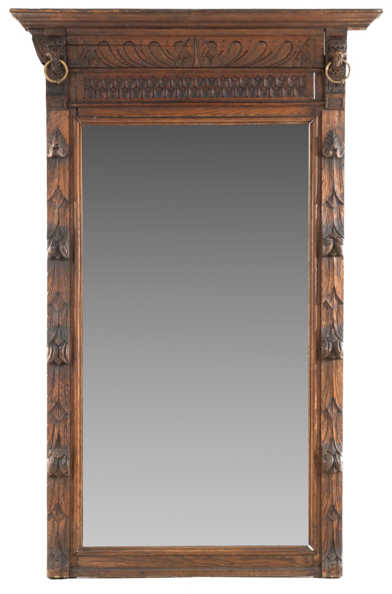 Vintage French Carved Mirror (1 of 4)