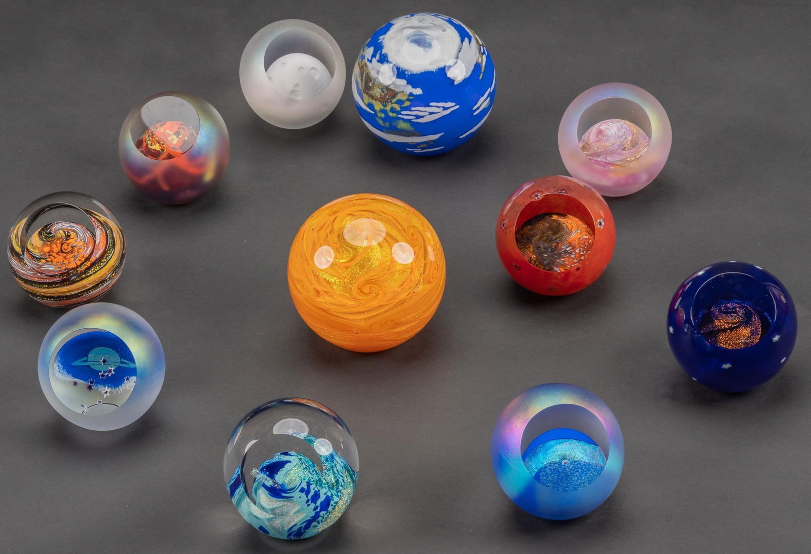 (11) Art Glass Paperwrights (1 of 10)