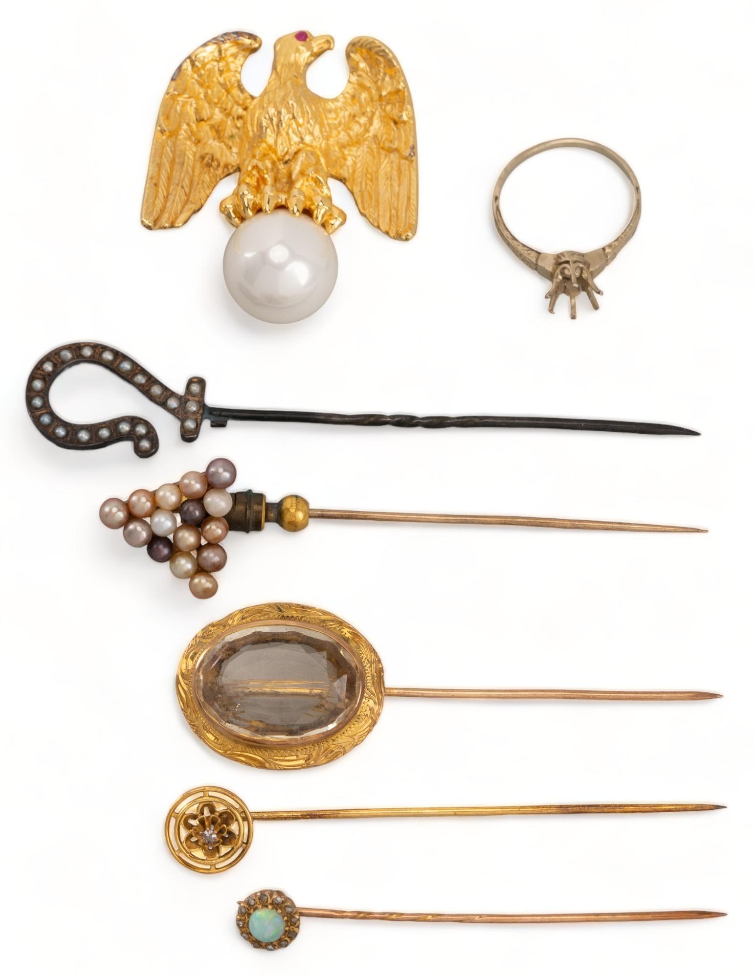 (7) Assorted Fine Metal Jewelry (1 of 6)