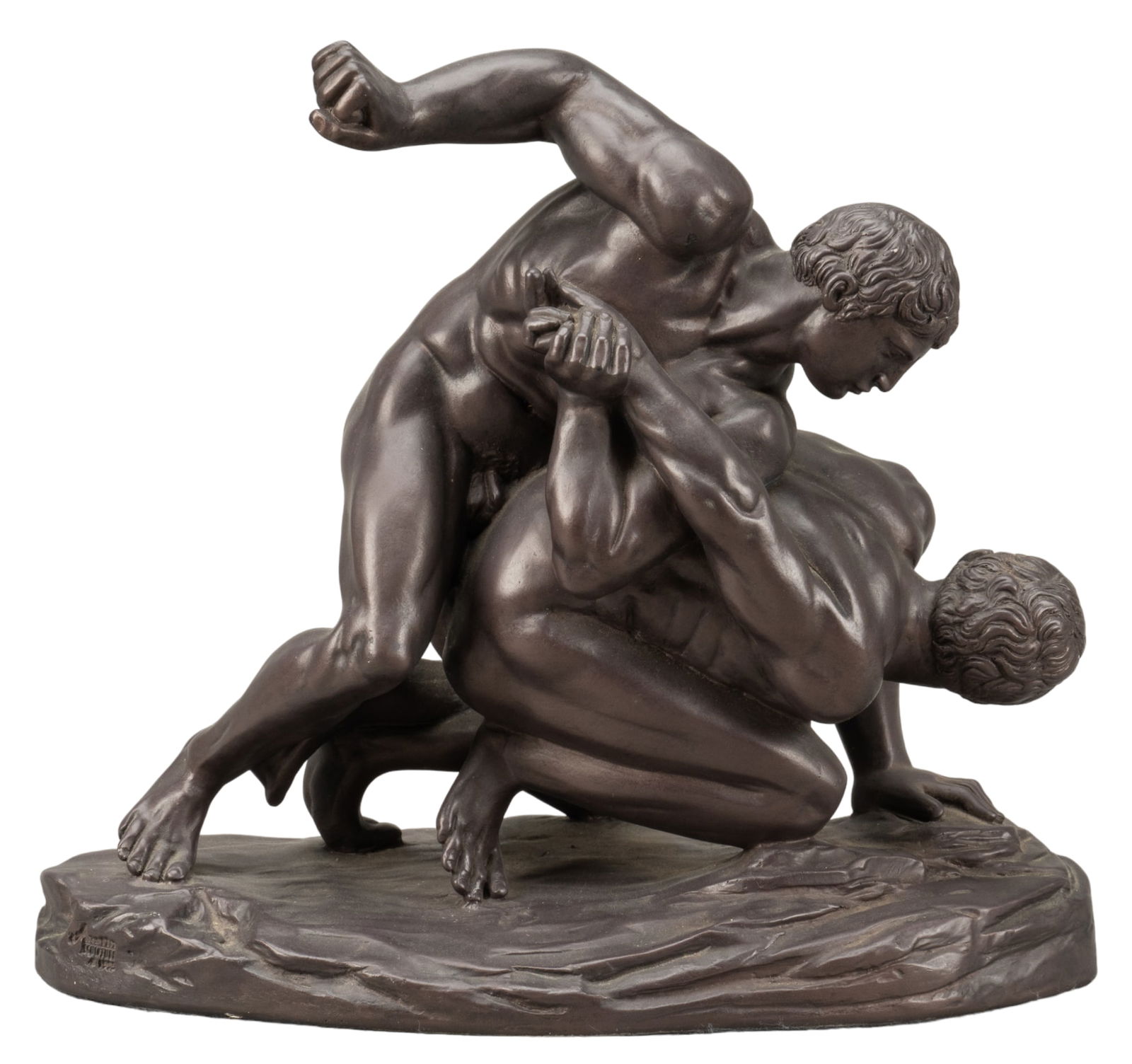 The Wrestlers Bronze Statue (1 of 6)