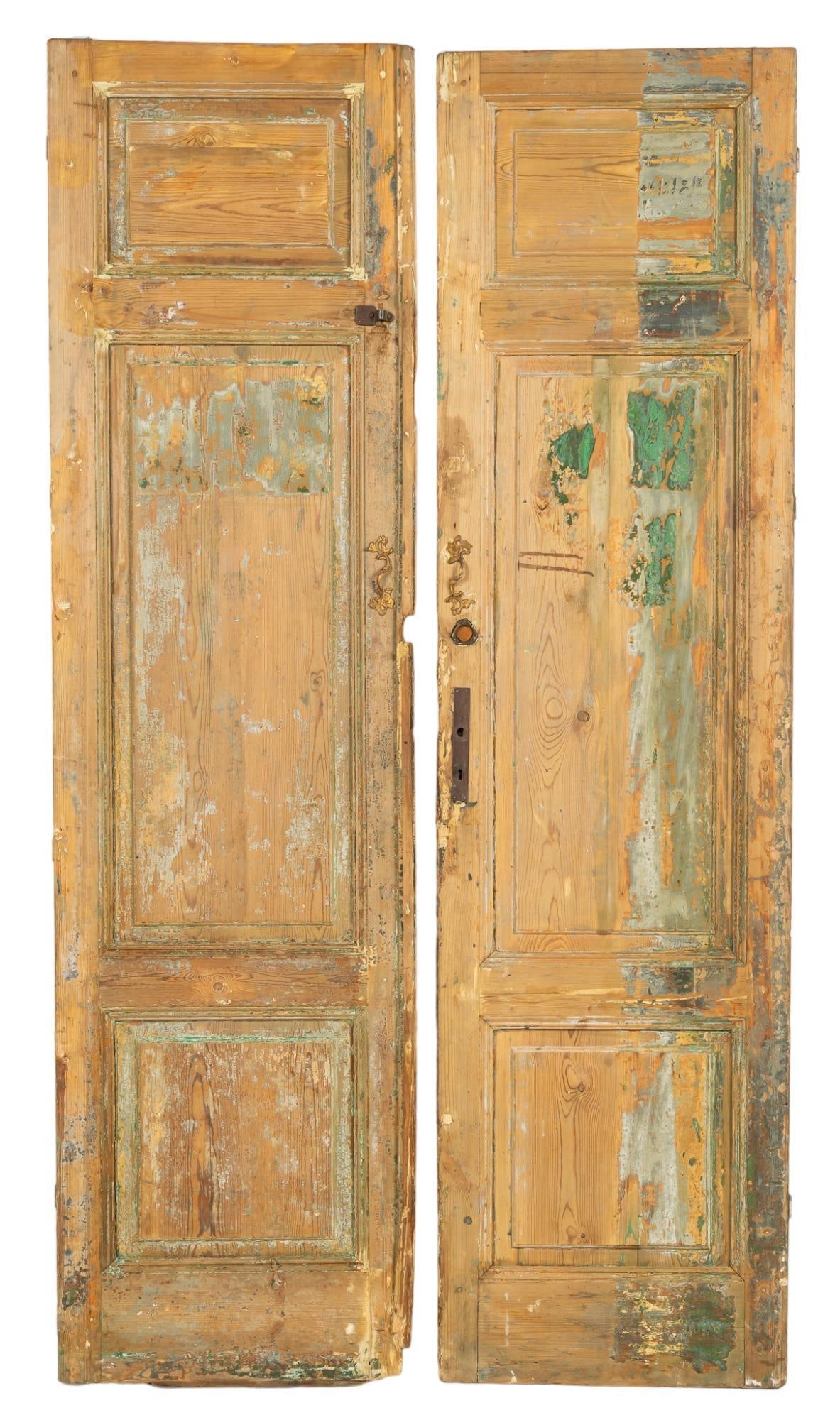 Pair of Rustic French Panel Doors (1 of 5)