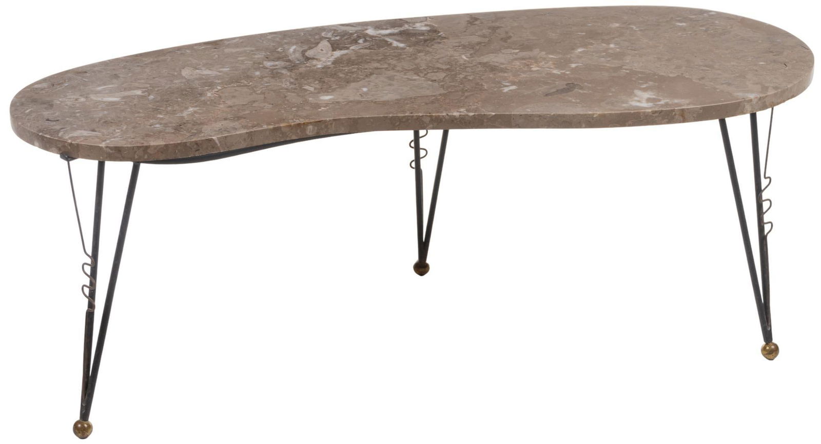 Kidney-Shaped Side Table (1 of 6)