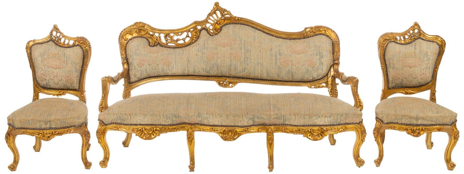 Louis XV Style Parlor Set (1 of 8)