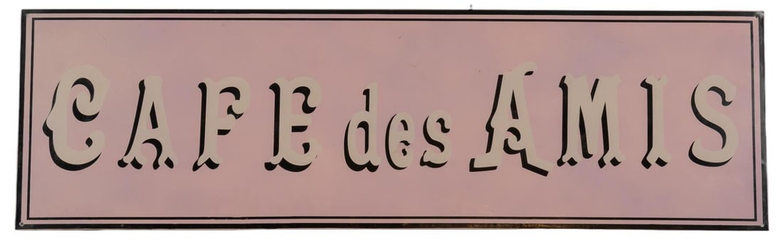 French Cafe Sign (1 of 3)