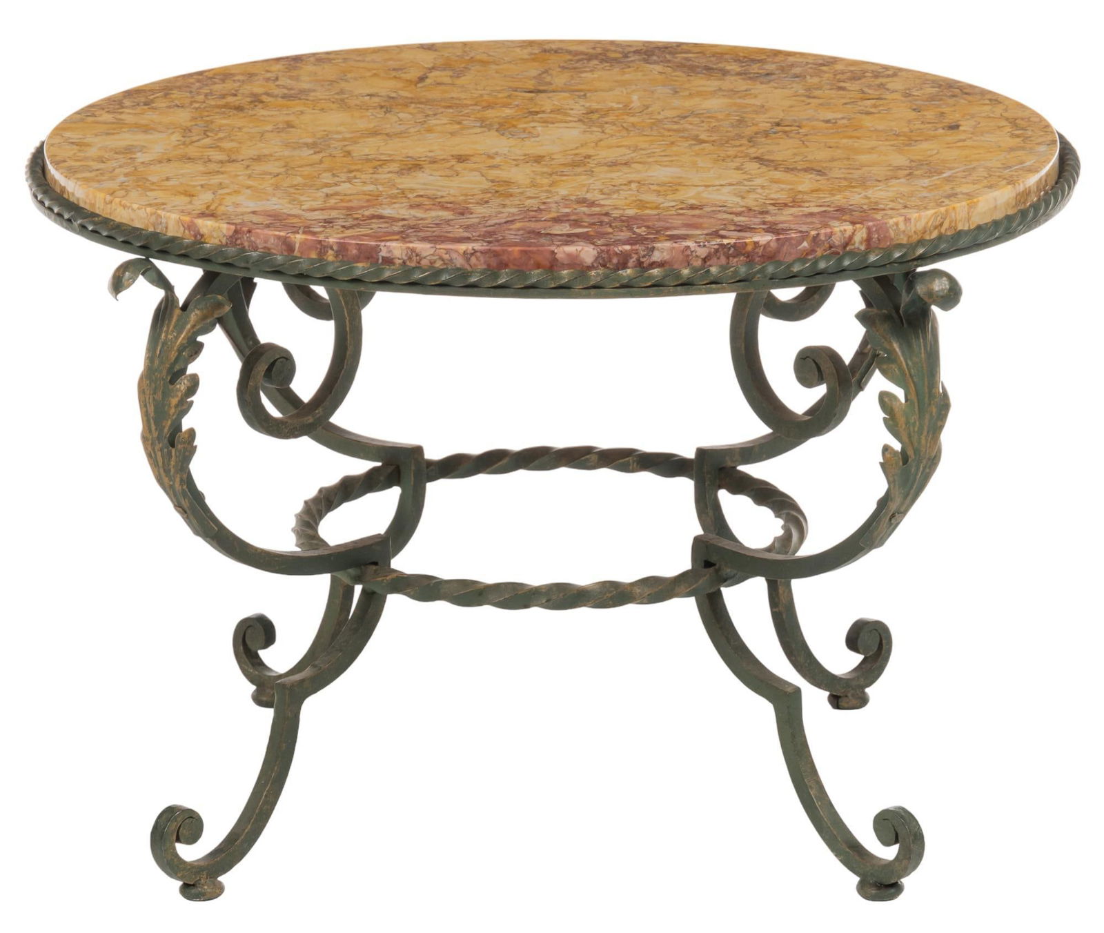 Marble Top Coffee Table (1 of 5)